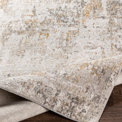 Surya Rugs Carmel Collection Light Gray, Dark Blue, Off White, Gray, Mustard & Brown Area Rug CRL-2304 - Image 5