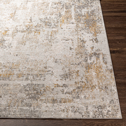 Surya Rugs Carmel Collection Light Gray, Dark Blue, Off White, Gray, Mustard & Brown Area Rug CRL-2304 - Image 6