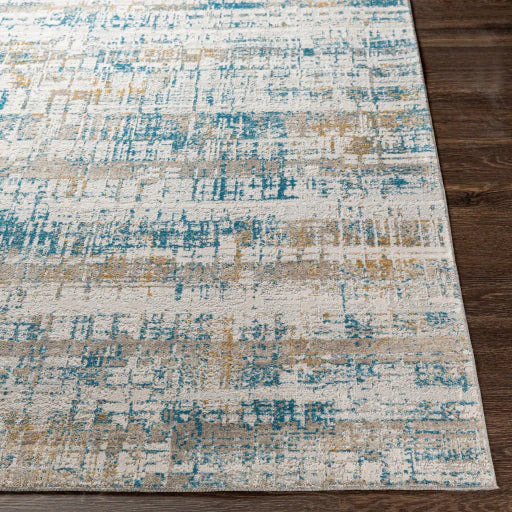 Surya Rugs Carmel Collection Light Gray, Off White, Gray, Mustard, Brown & Blue Area Rug CRL-2308 - Image 2