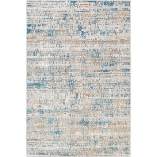 Surya Rugs Carmel Collection Light Gray, Off White, Gray, Mustard, Brown & Blue Area Rug CRL-2308 - Image 4