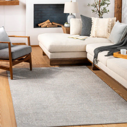 Surya Rugs Carmel Collection Light Gray, Off White, Gray & Taupe Area Rug CRL-2300 - Image 5