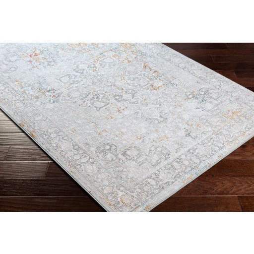 Surya Rugs Carmel Collection Taupe, Blue, Light Gray, Off White, Mustard & Brown Area Rug CRL-2313 - Image 5