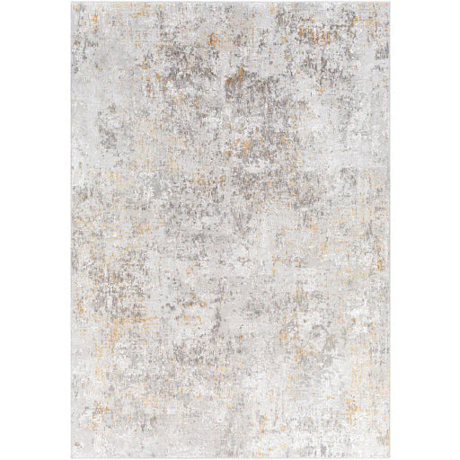 Surya Rugs Carmel Collection Taupe, Blue, Light Gray, Off White, Mustard & Brown Area Rug CRL-2315