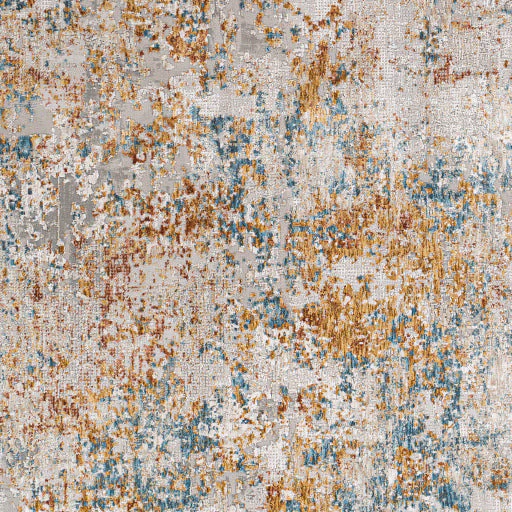 Surya Rugs Carmel Collection Taupe, Blue, Mustard, Dark Blue, Off White, Light Gray & Brown Area Rug CRL-2316 - Image 4