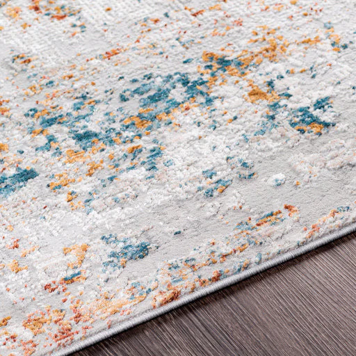Surya Rugs Carmel Collection Taupe, Blue, Mustard, Dark Blue, Off White, Light Gray & Brown Area Rug CRL-2316 - Image 6