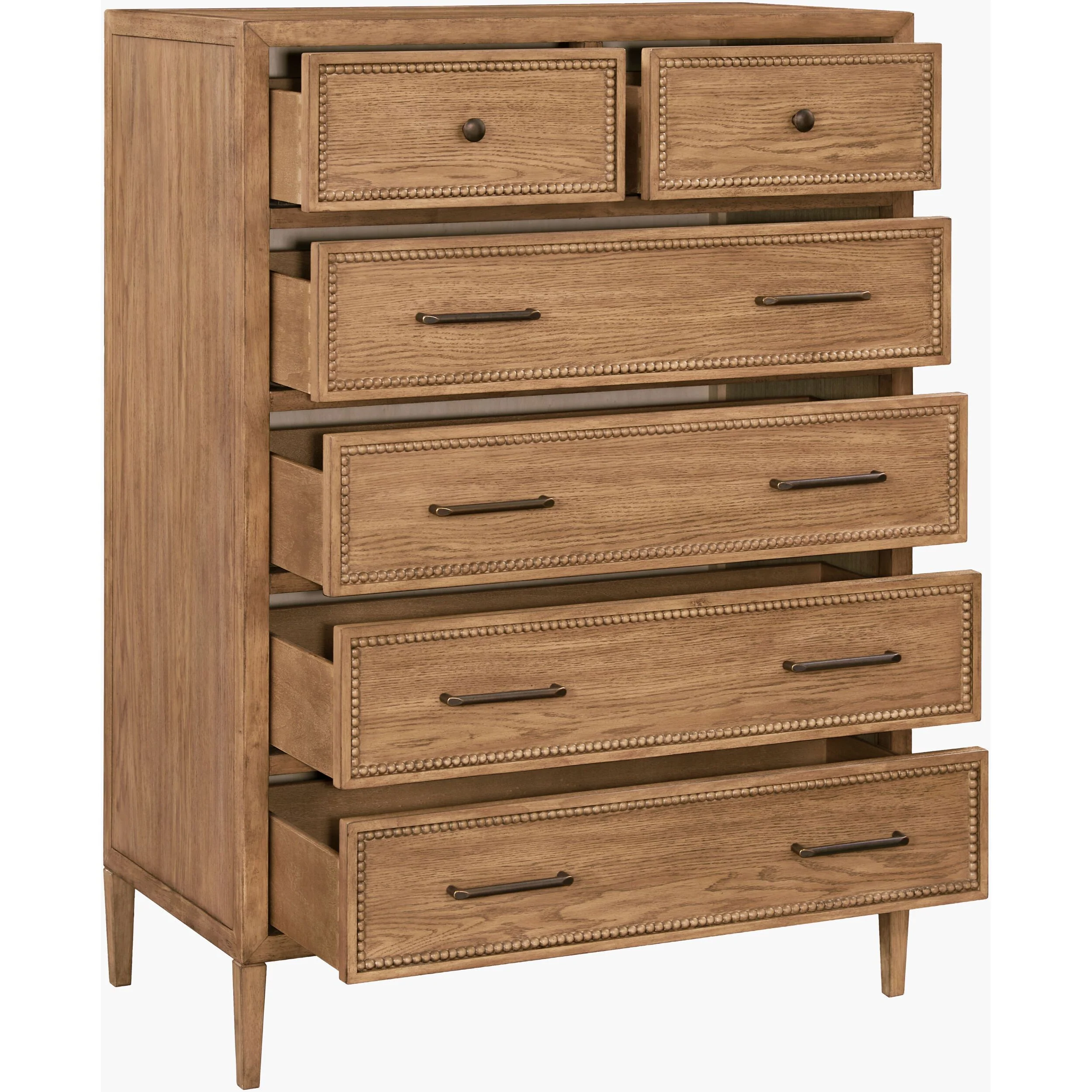 Becki Owens x SURYA Hermosa Tall Wood Dresser - Image 4