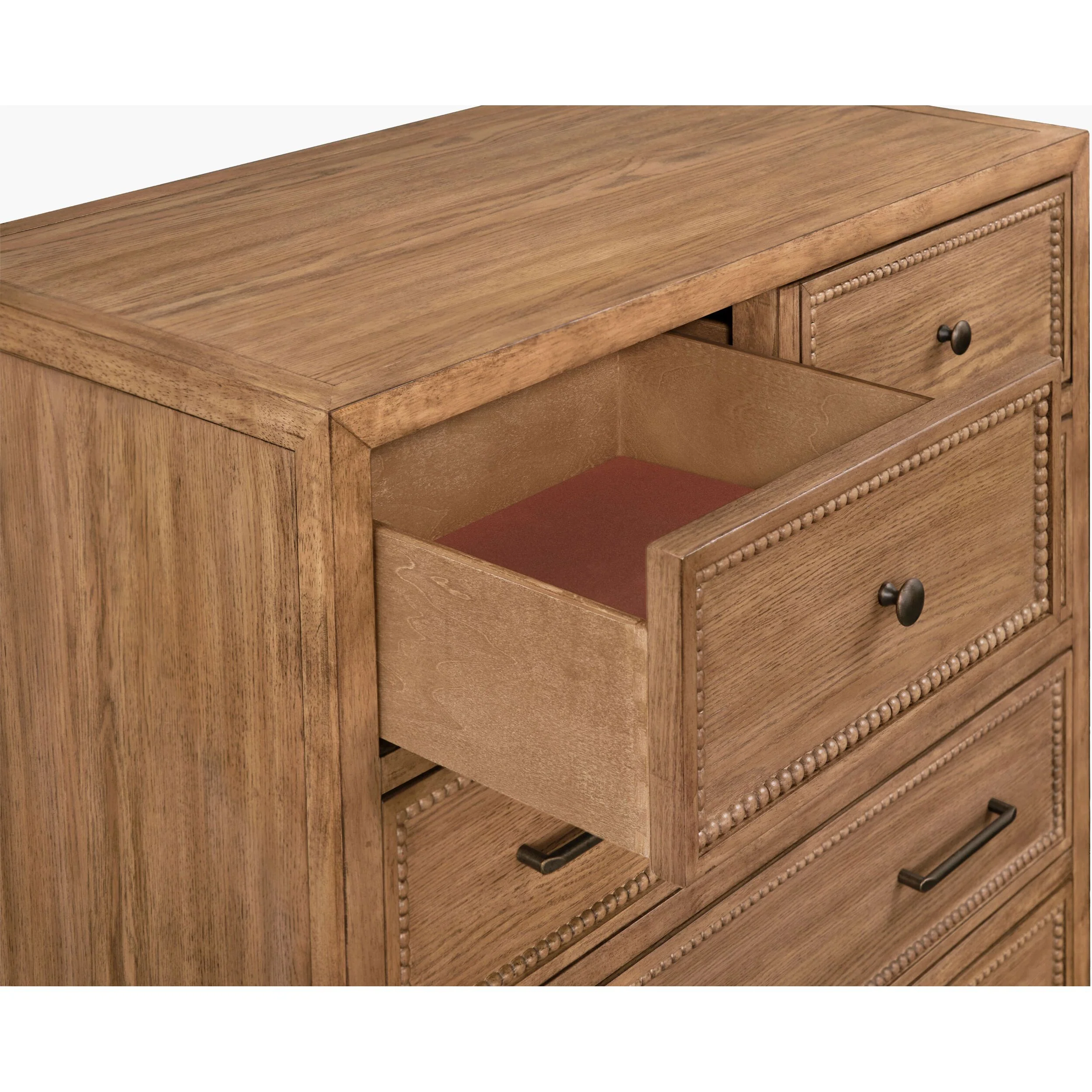 Becki Owens x SURYA Hermosa Tall Wood Dresser - Image 5