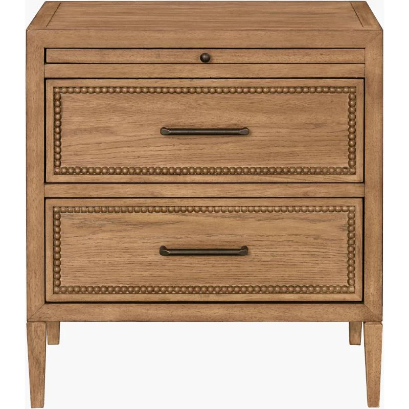 Becki Owens x SURYA Hermosa Wood Nightstand