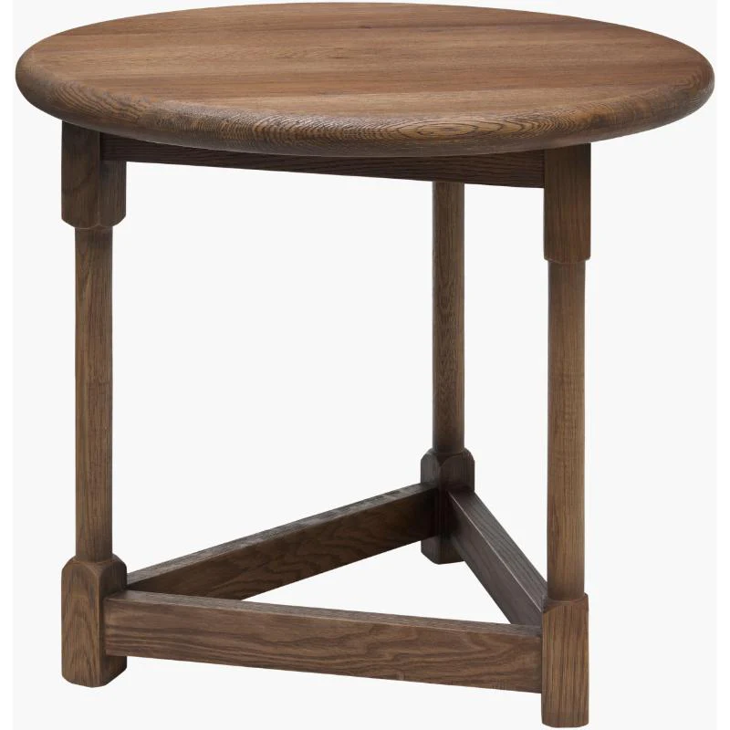 Becki Owens x SURYA Leandro End Table in Brown Brushed Oak - Image 3