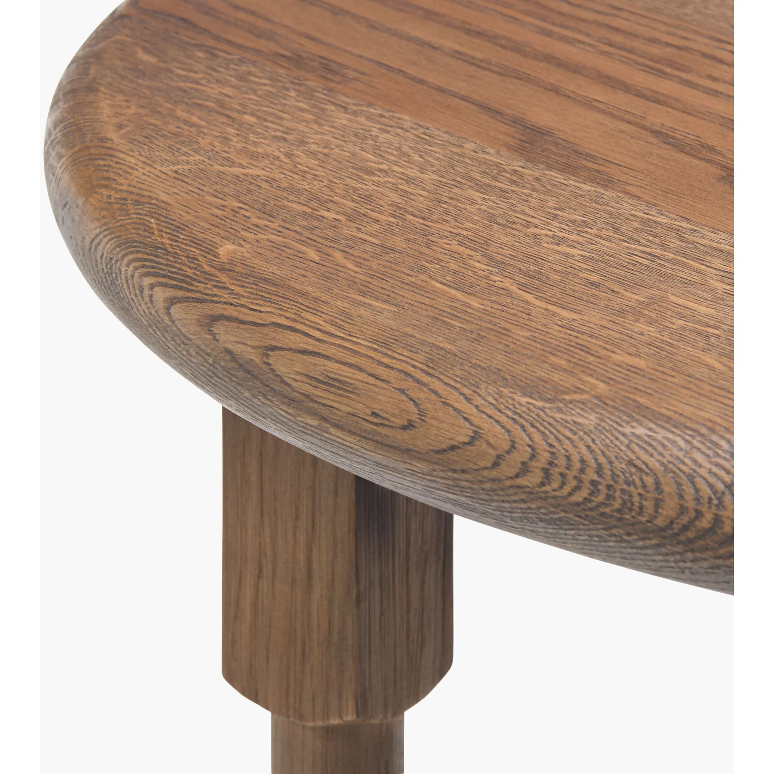 Becki Owens x SURYA Leandro End Table in Brown Brushed Oak - Image 6