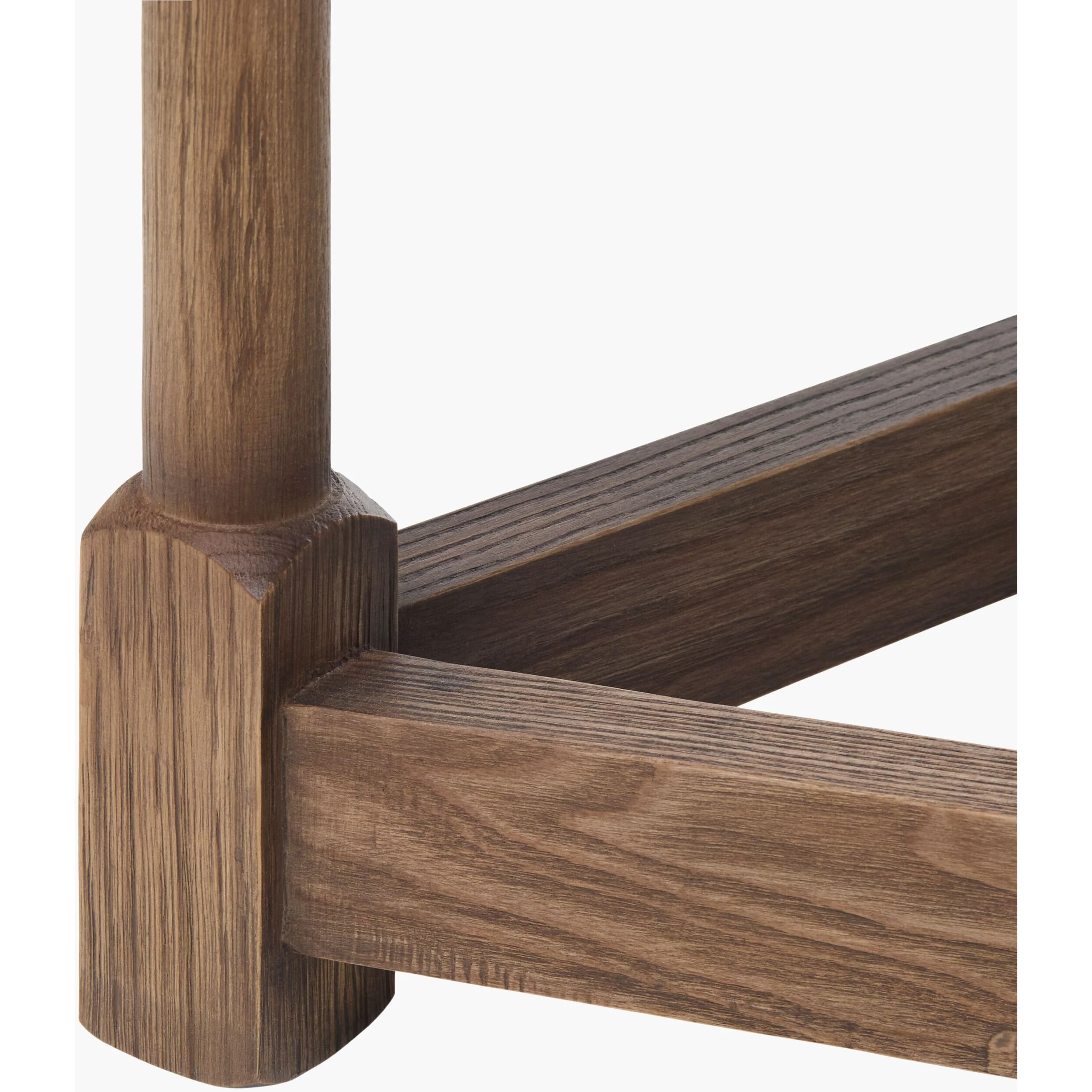 Becki Owens x SURYA Leandro End Table in Brown Brushed Oak - Image 8