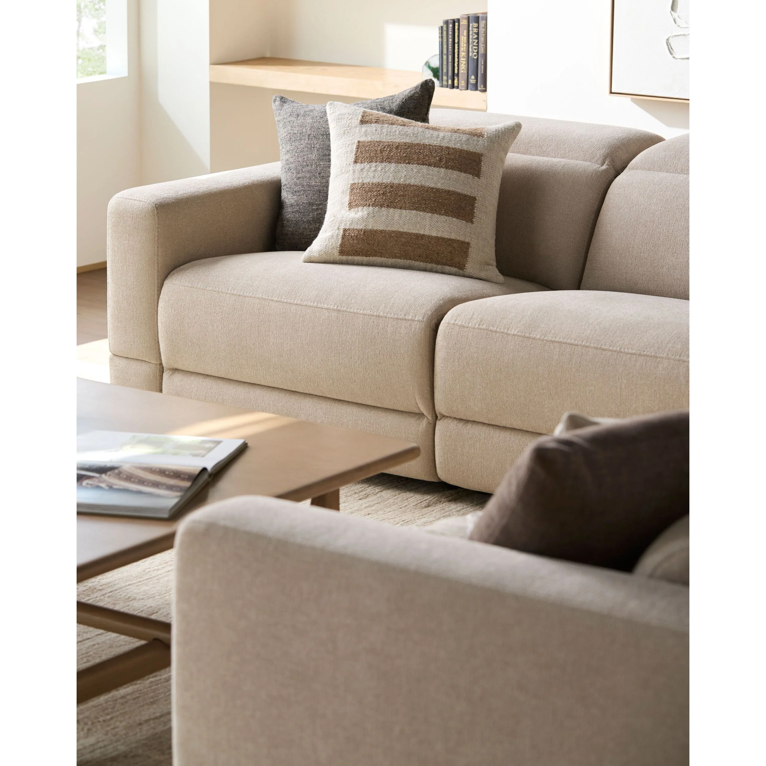 Becki Owens x SURYA Lloyd Power Sectional - Image 11