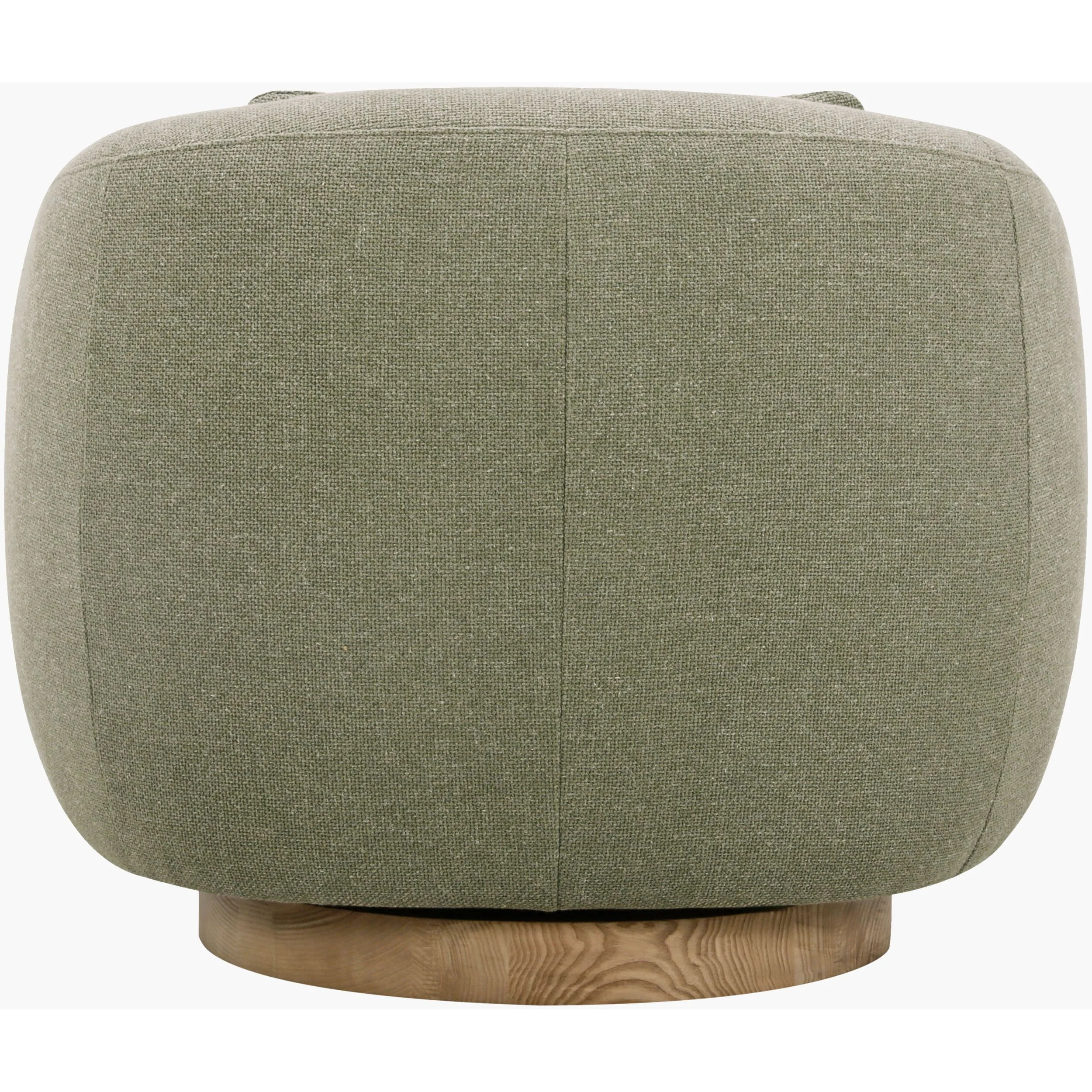 Becki Owens x SURYA Loma Swivel Chair in Grass Green - Image 5