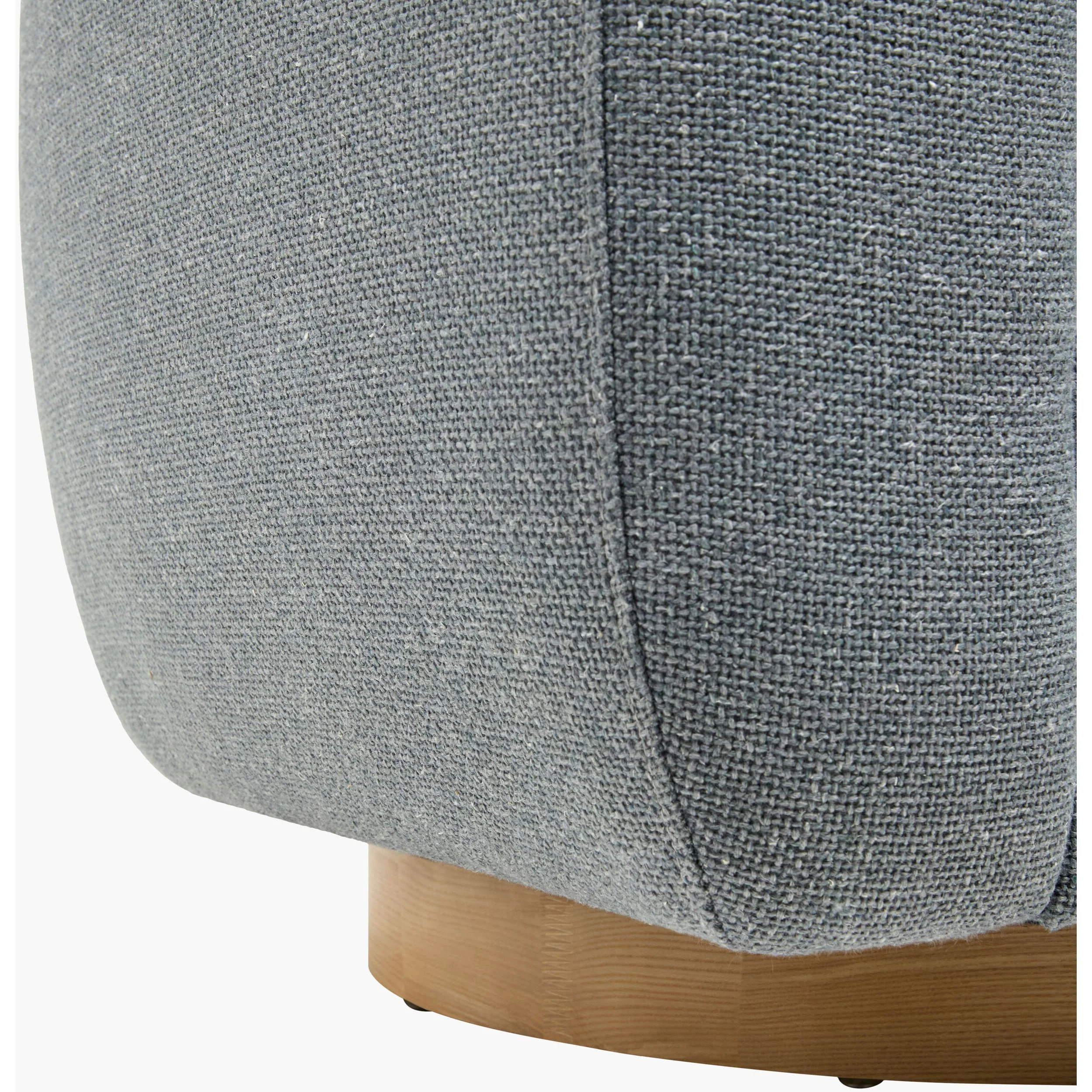 Becki Owens x SURYA Loma Swivel Chair in Blue - Image 10
