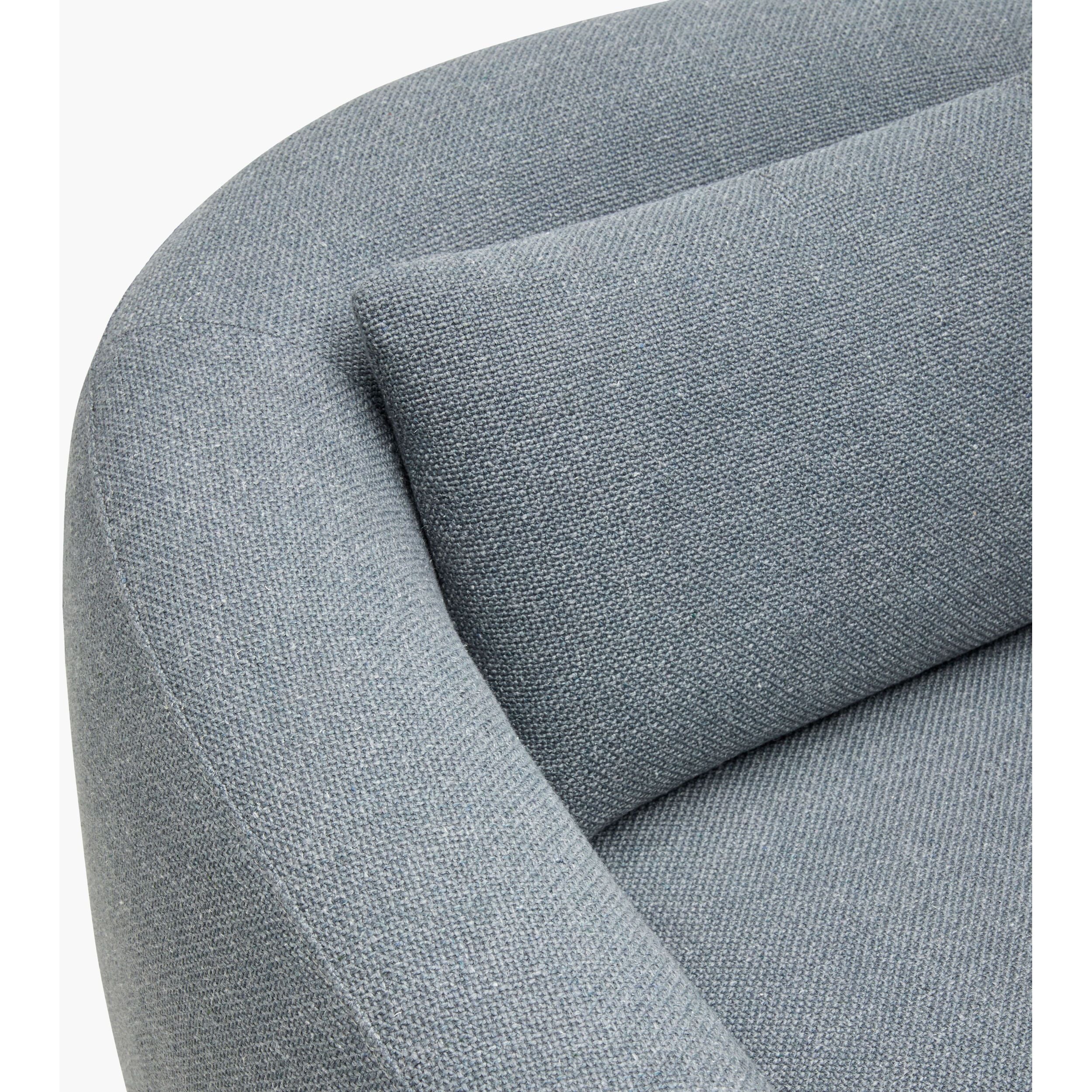 Becki Owens x SURYA Loma Swivel Chair in Blue - Image 11