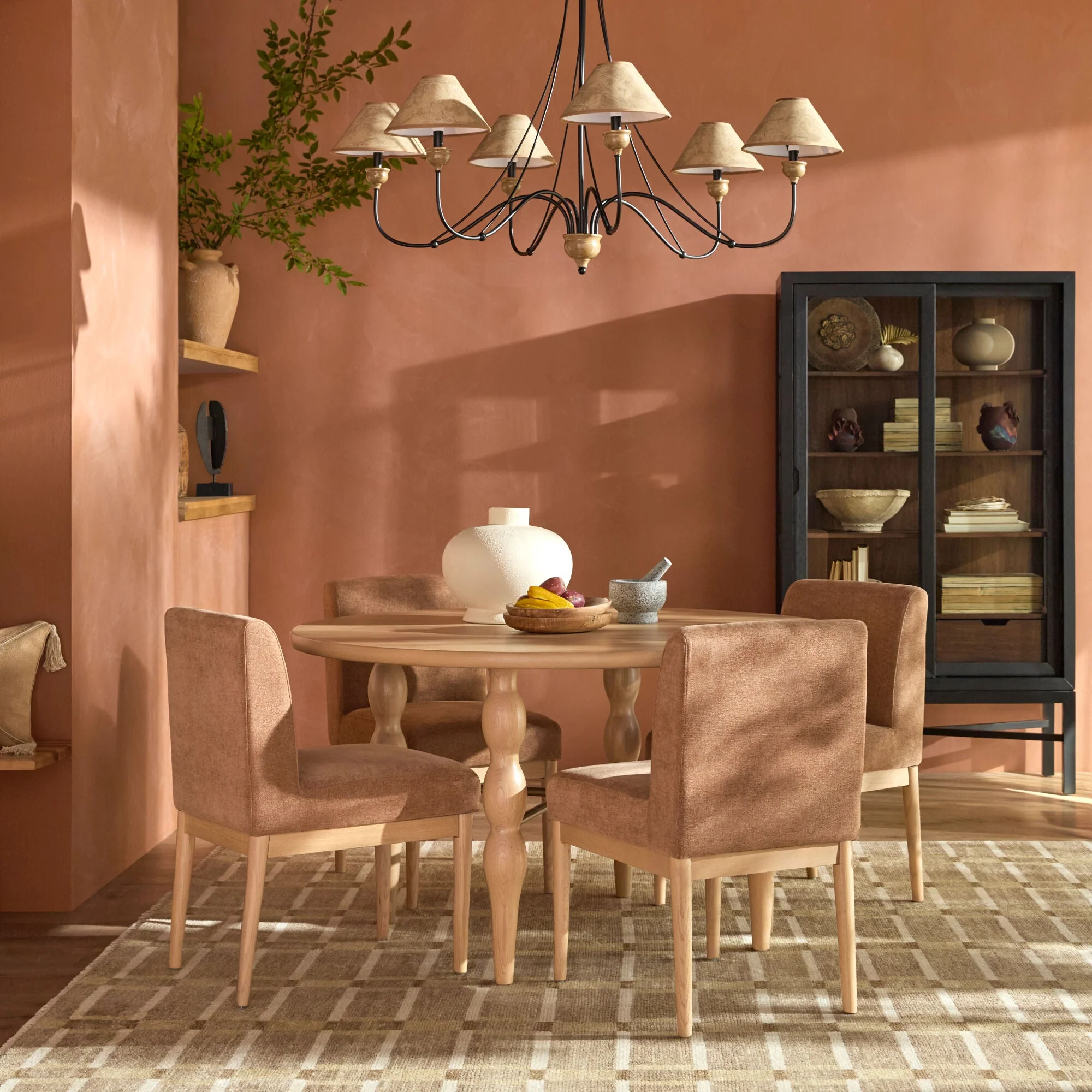 Becki Owens x SURYA Macie Wood Dining Table - Image 4