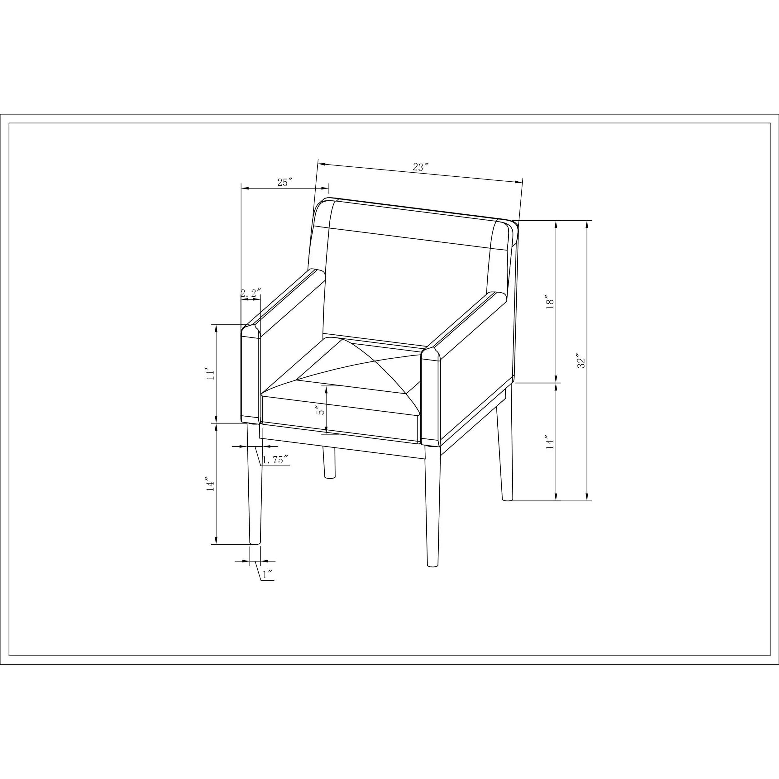 Becki Owens x SURYA Mollie Dining Armchair - Image 6