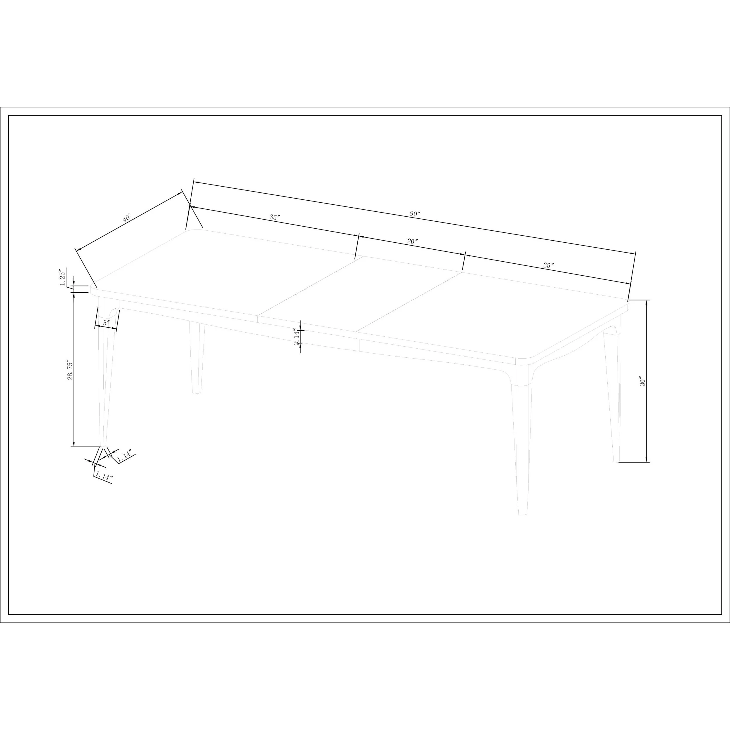 Becki Owens x SURYA Mollie Extension Dining Table - Image 10