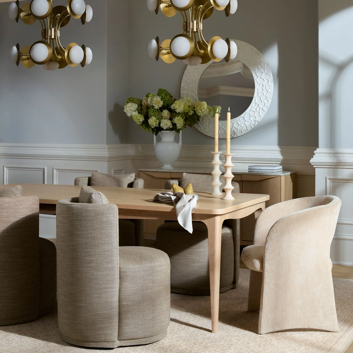 Becki Owens x SURYA Mollie Extension Dining Table - Image 9