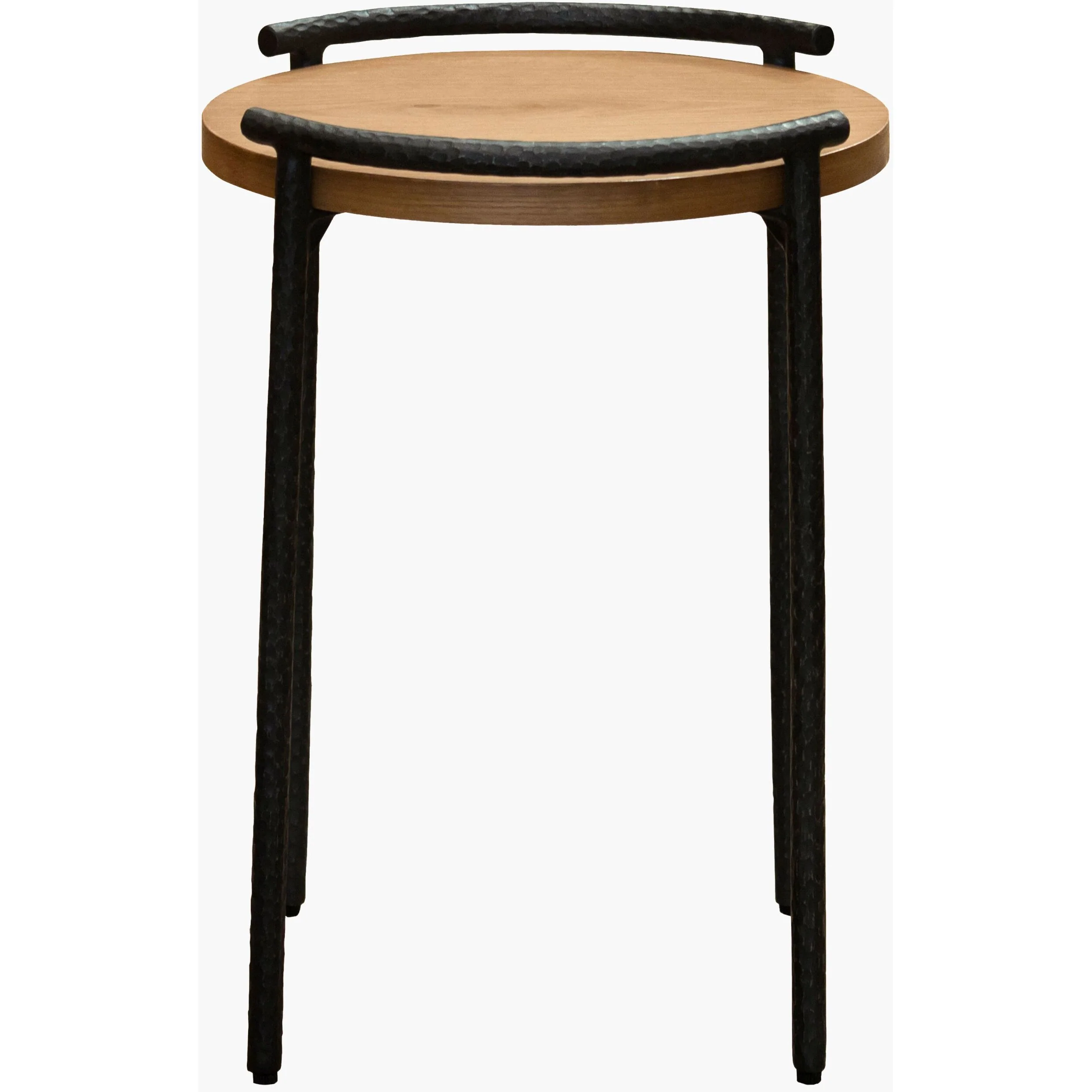 Becki Owens x SURYA Ojai Iron and Wood End Table - Image 4