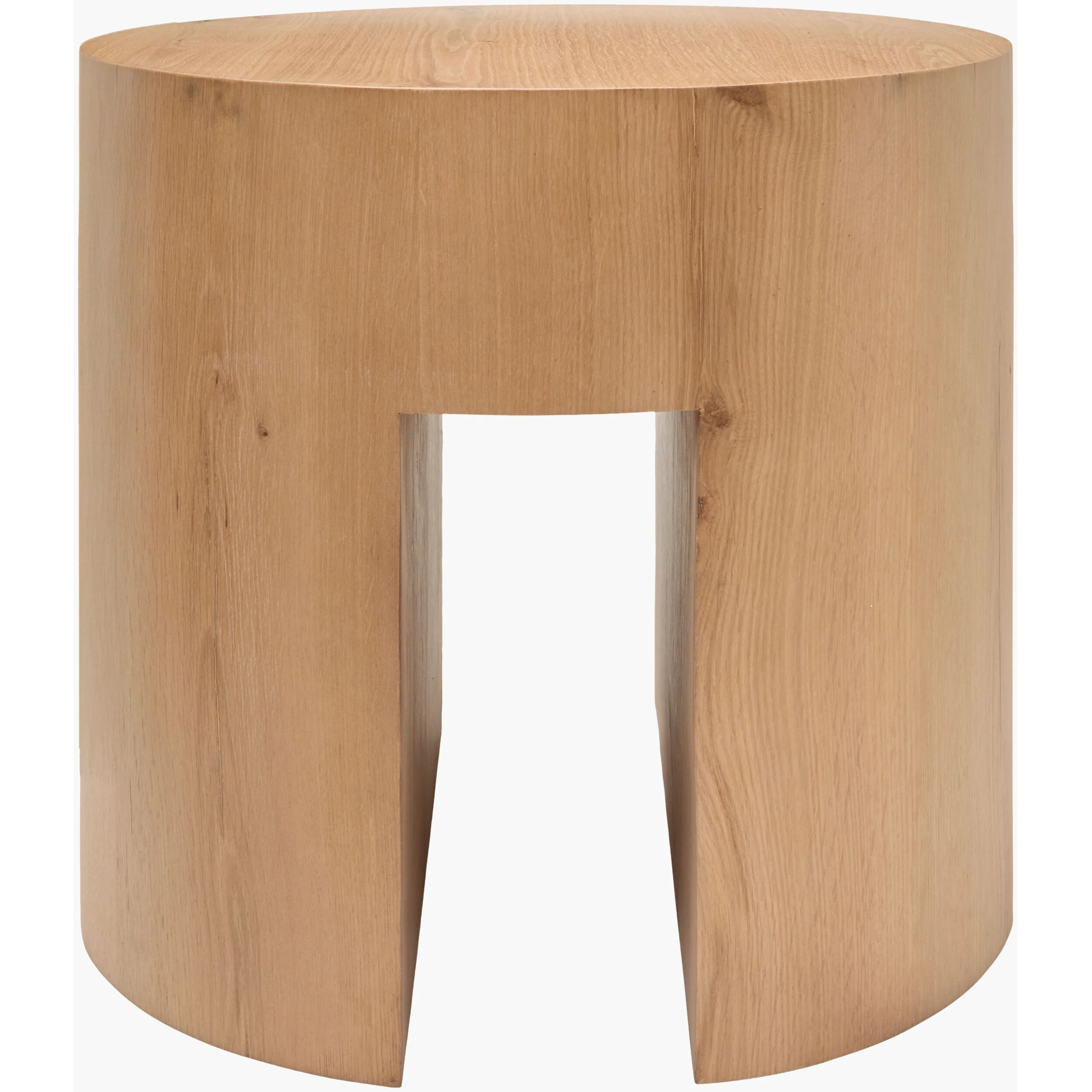 Becki Owens x SURYA Whitly Oak Wood End Table - Image 3