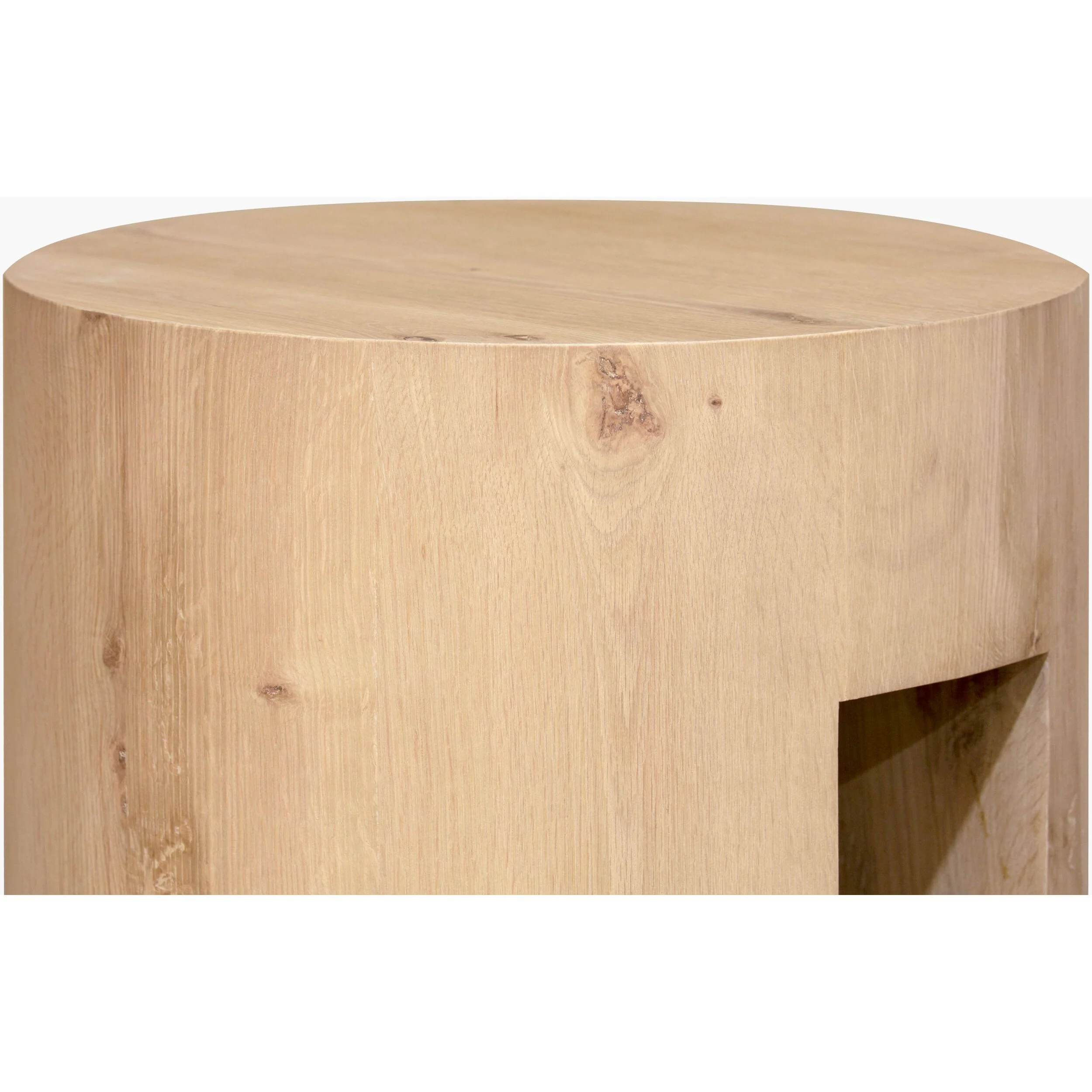 Becki Owens x SURYA Whitly Oak Wood End Table - Image 5
