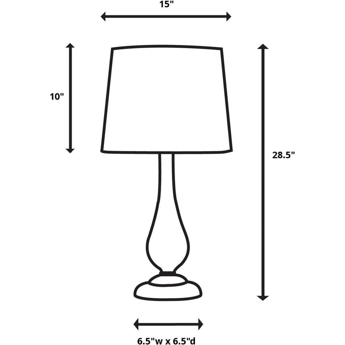 Casa Bella Living White Linen Shade With Sky Blue Textured Ceramic Base Table Lamp - Image 8