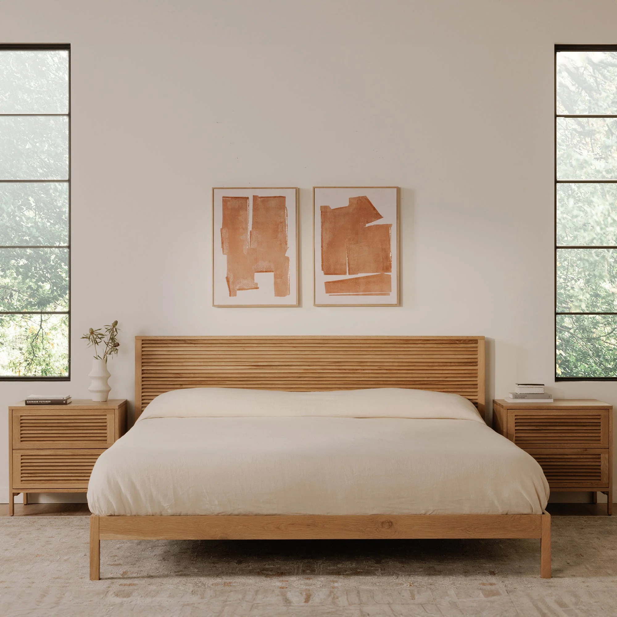 Moe's Home Collection Teeda Natural Queen Bed - Image 11