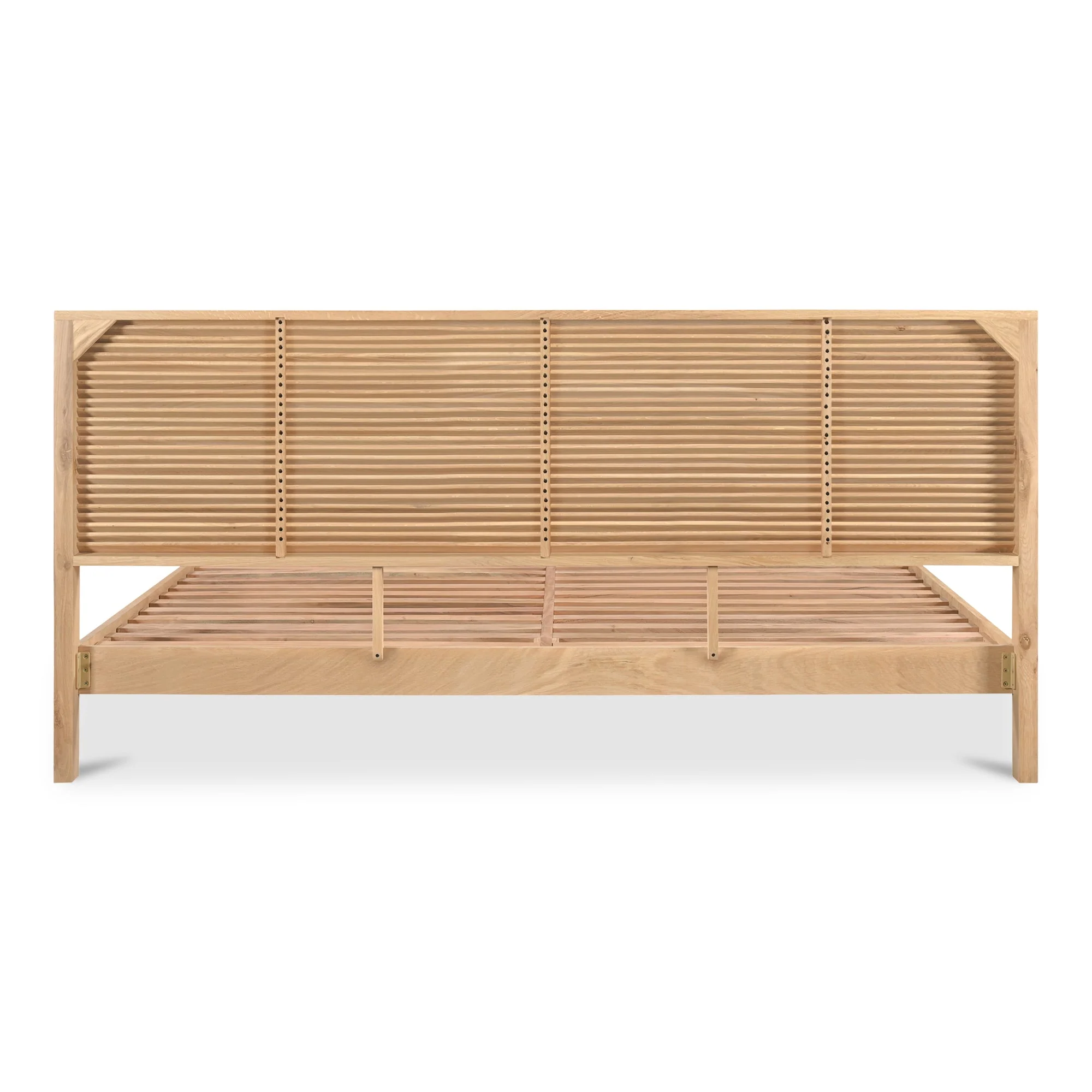 Moe's Home Collection Teeda Natural Queen Bed - Image 5