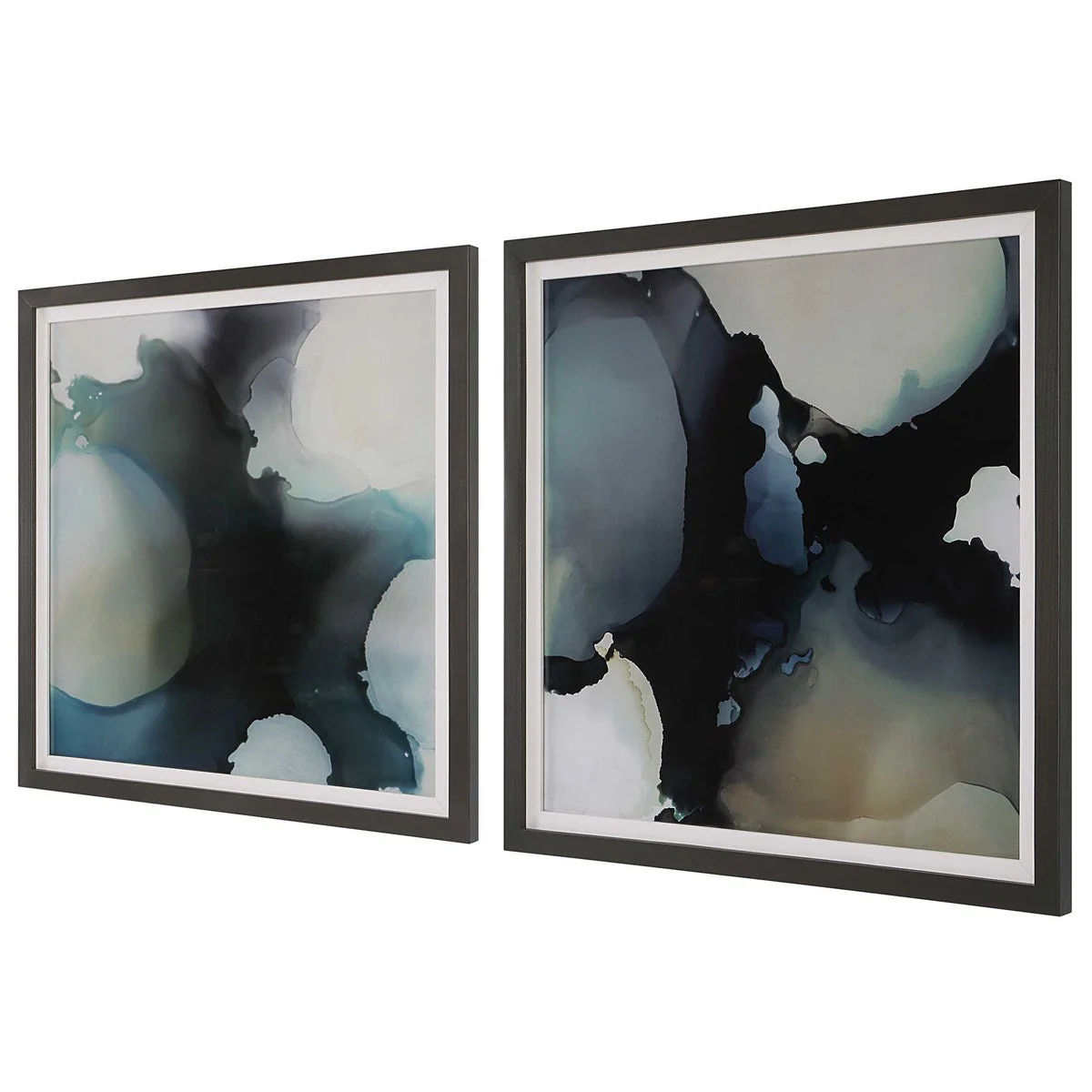 Uttermost Telescopic Set of 2 Modern Framed Prints - Image 4