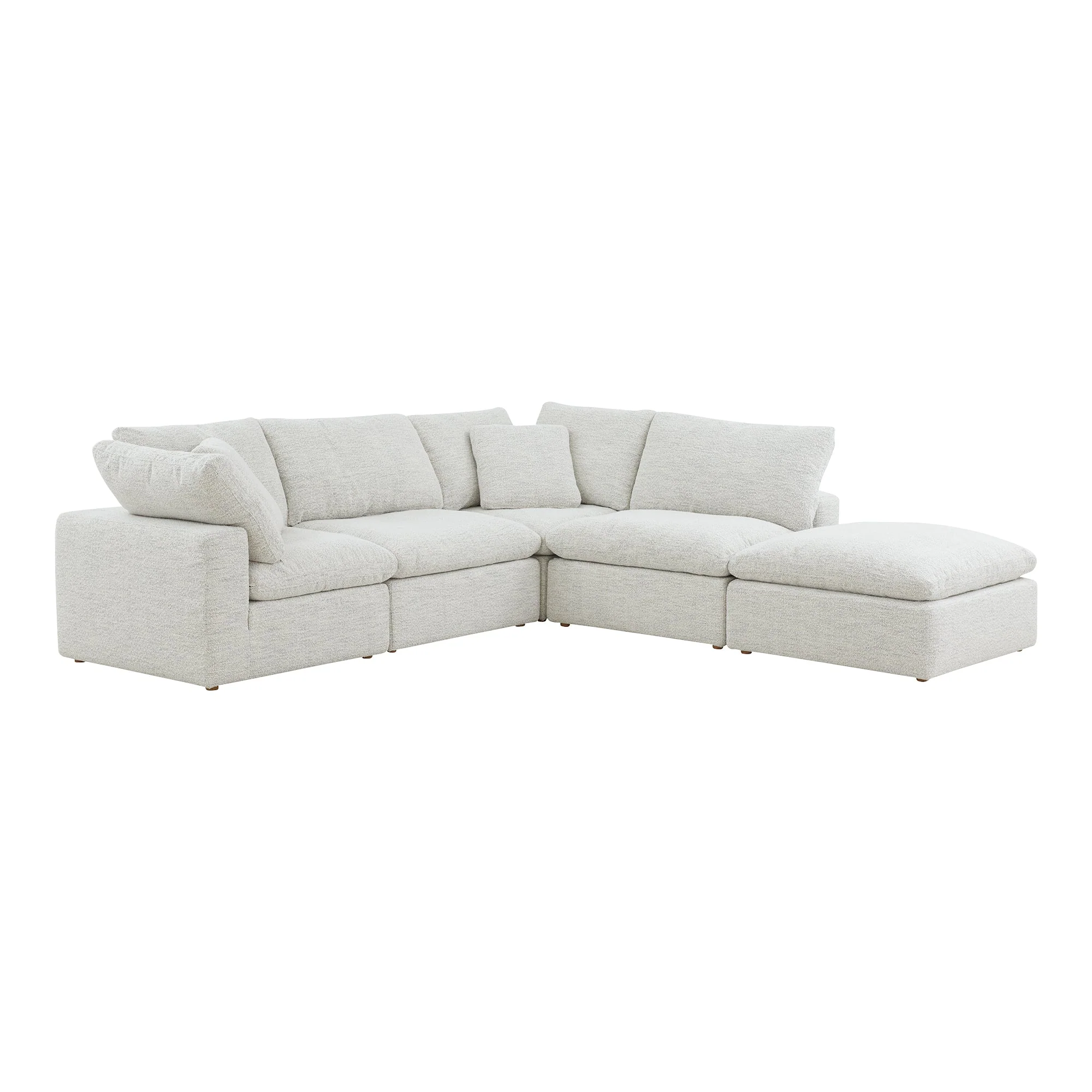 Moe's Home Collection Terra Condo Dream Coastside Sand Modular Sectional