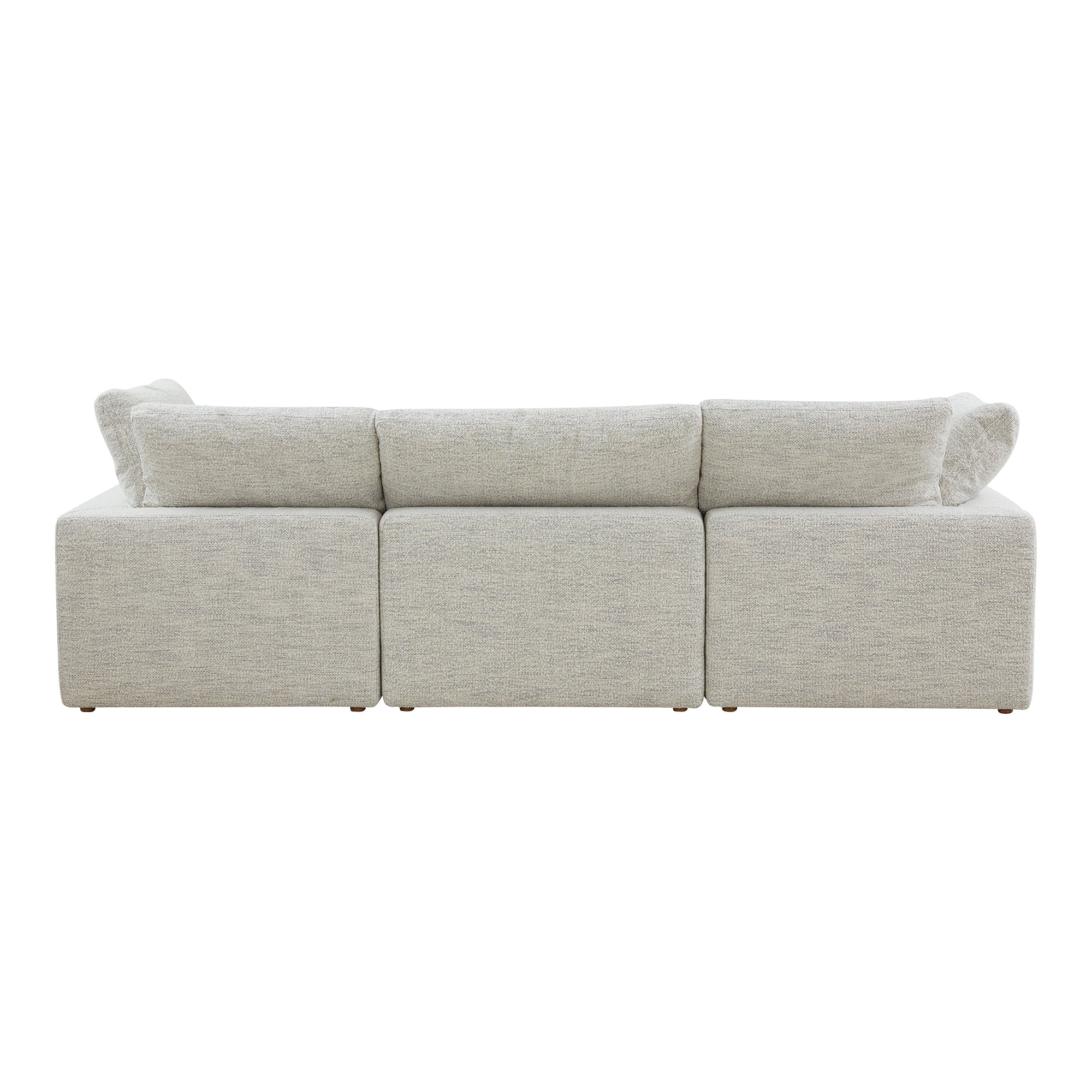 Moe's Home Collection Terra Condo Lounge Coastside Sand Modular Sectional - Image 4