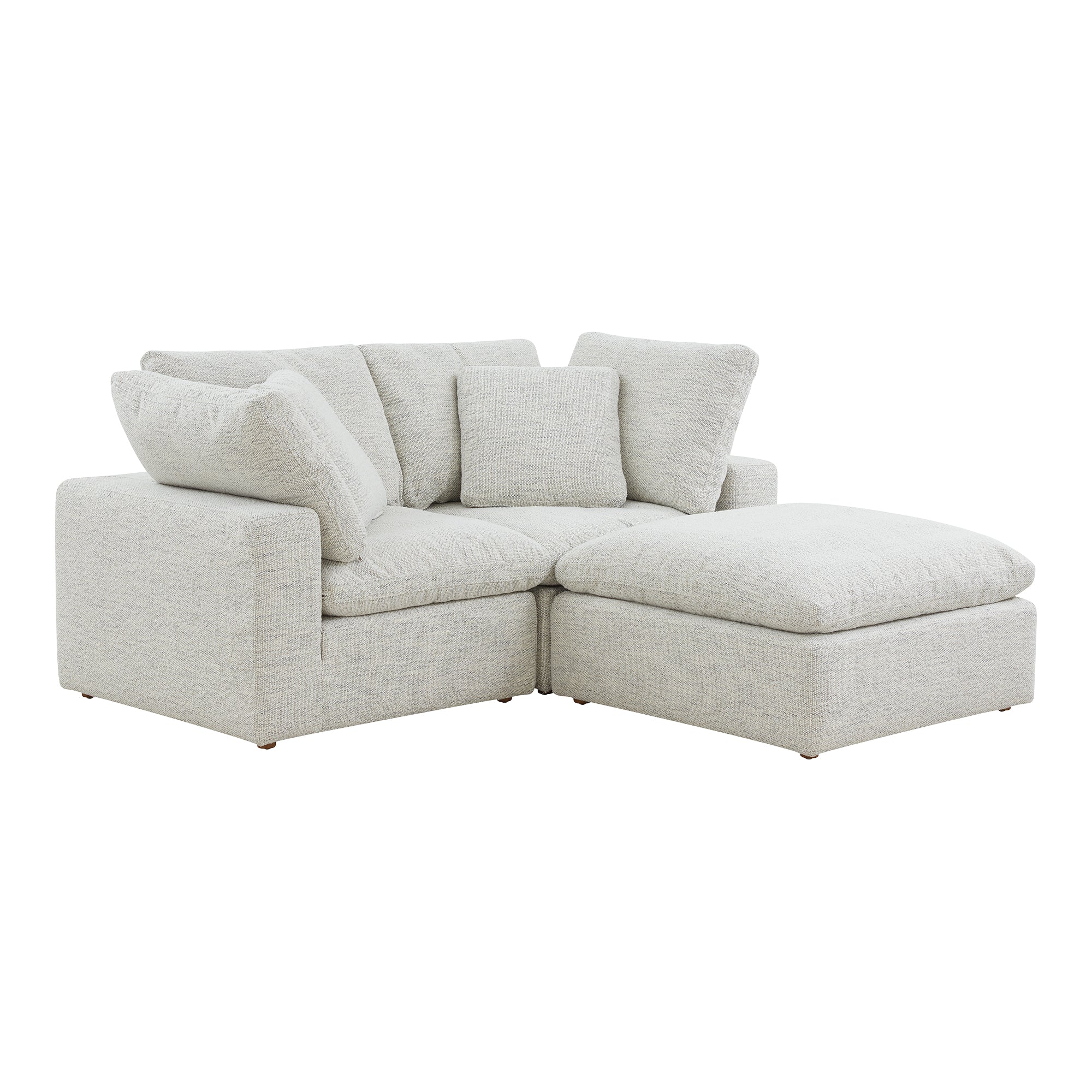 Moe's Home Collection Terra Condo Nook Coastside Sand Modular Sectional - Image 2