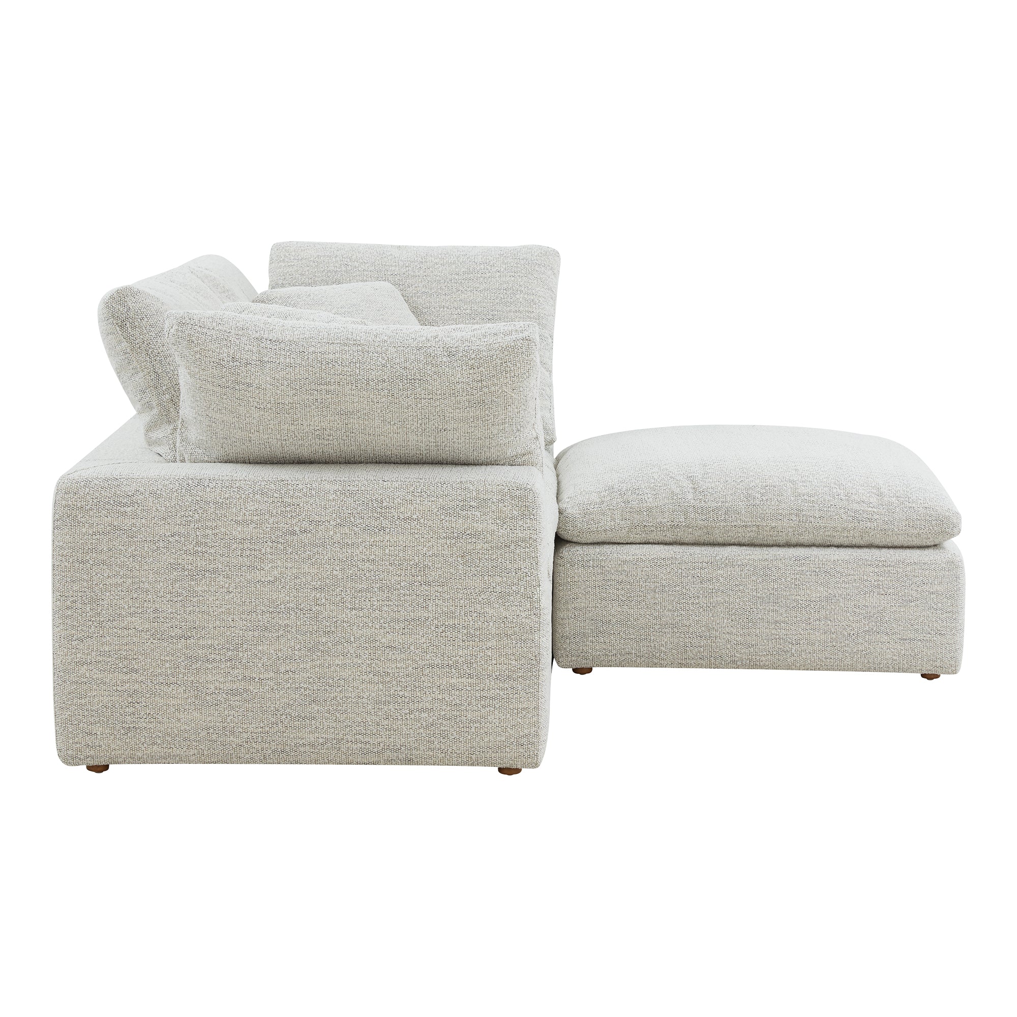 Moe's Home Collection Terra Condo Nook Coastside Sand Modular Sectional - Image 3