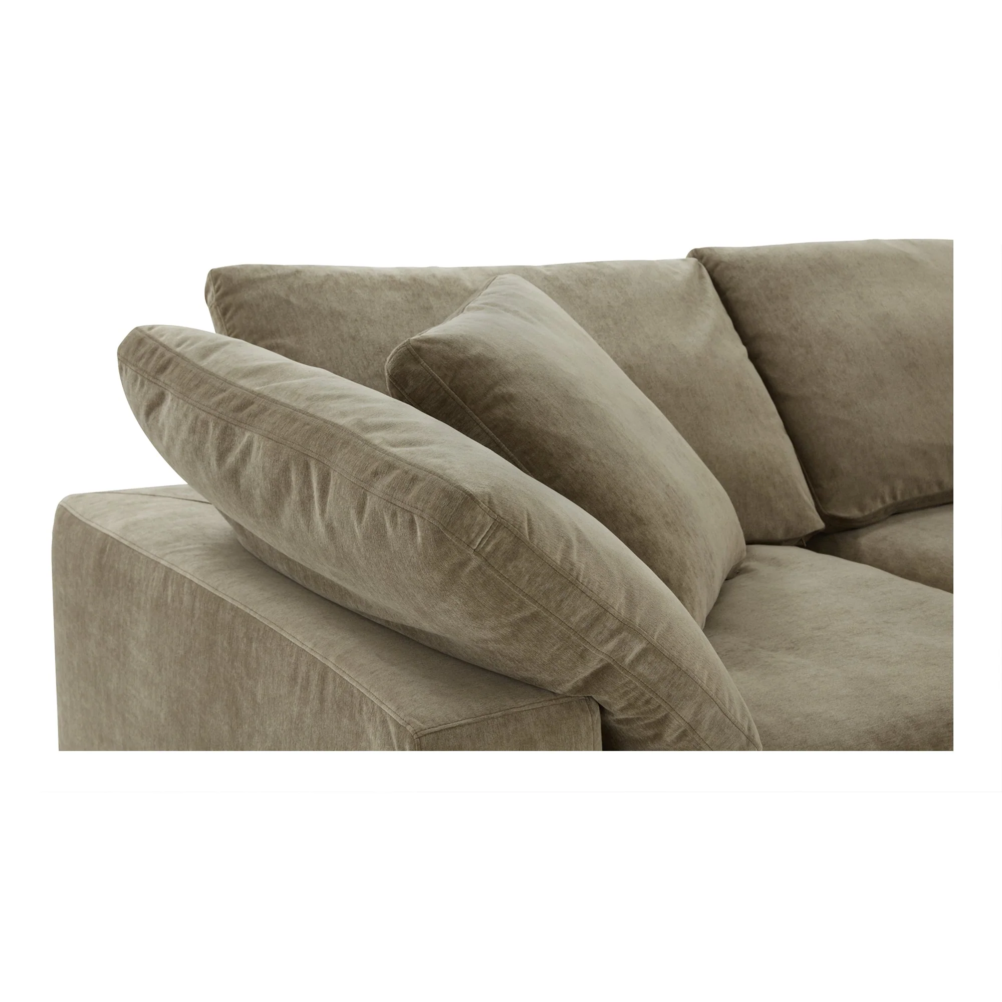 Moe's Home Collection Terra Lounge Desert Sage Modular Sectional - Image 6