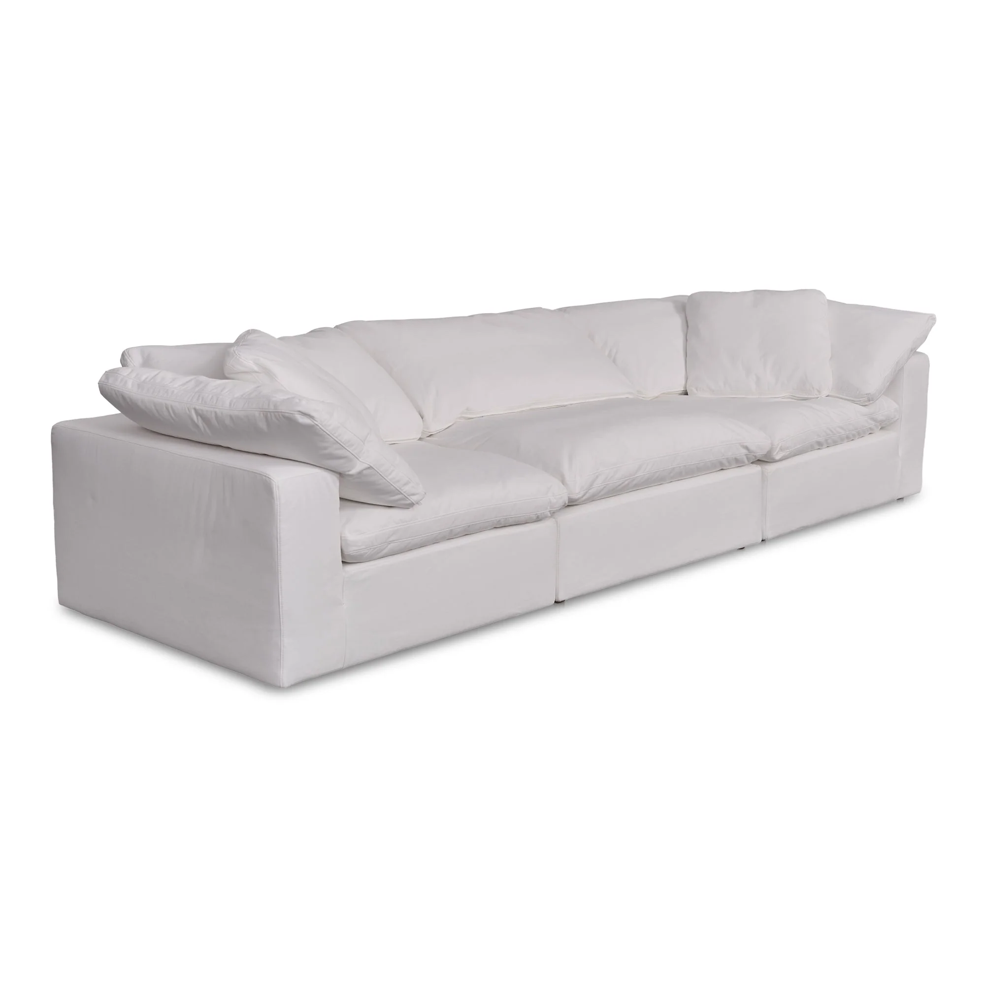 Moe's Home Collection Terra  Cream White Modular Sofa - Image 2