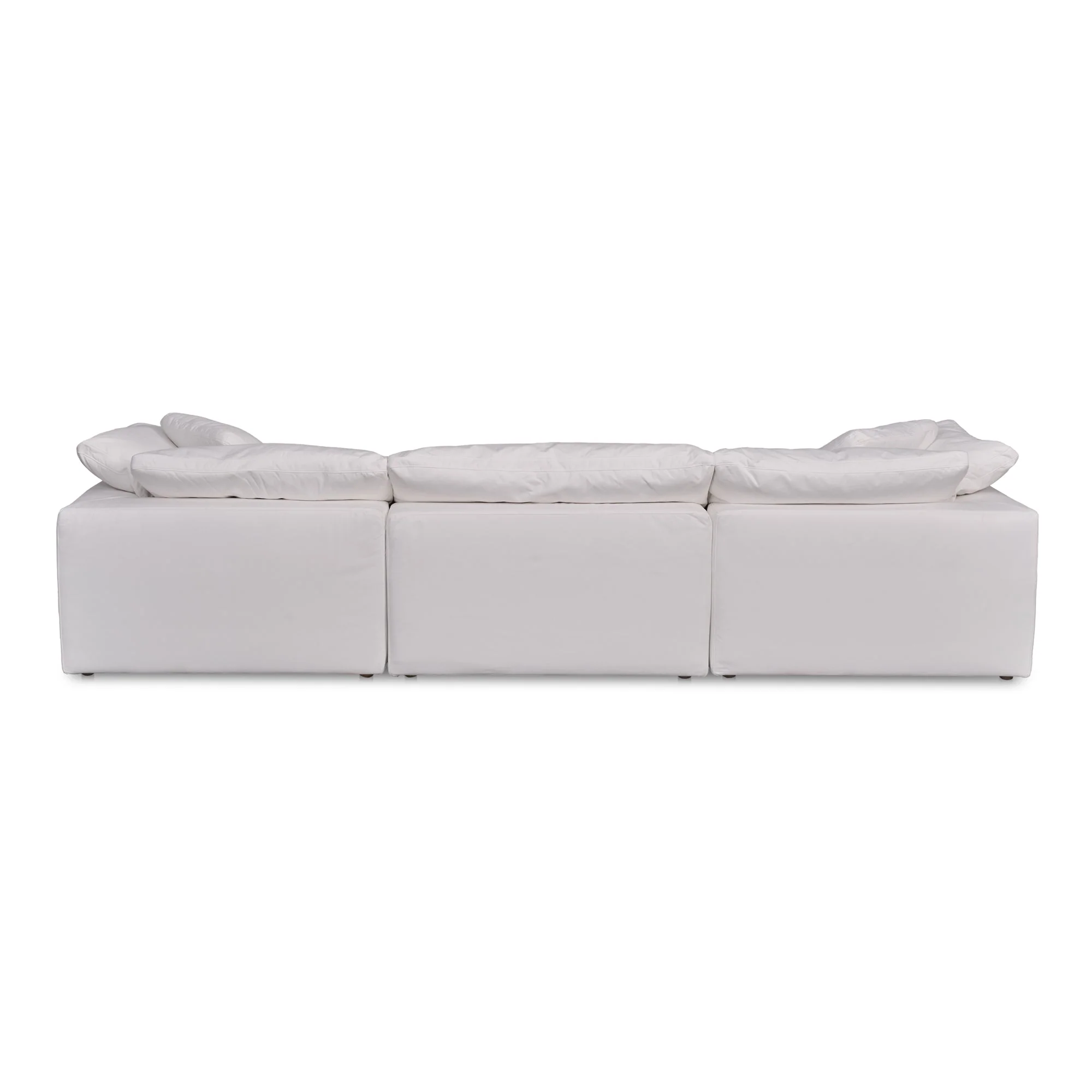 Moe's Home Collection Terra  Cream White Modular Sofa - Image 4