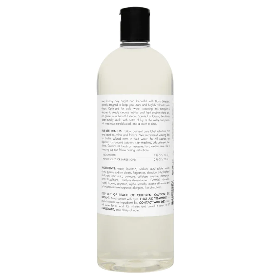 The Laundress Darks Detergent Classic Fragrance ~ 32 oz ~ IN-STORE PURCHASE ONLY - Image 4