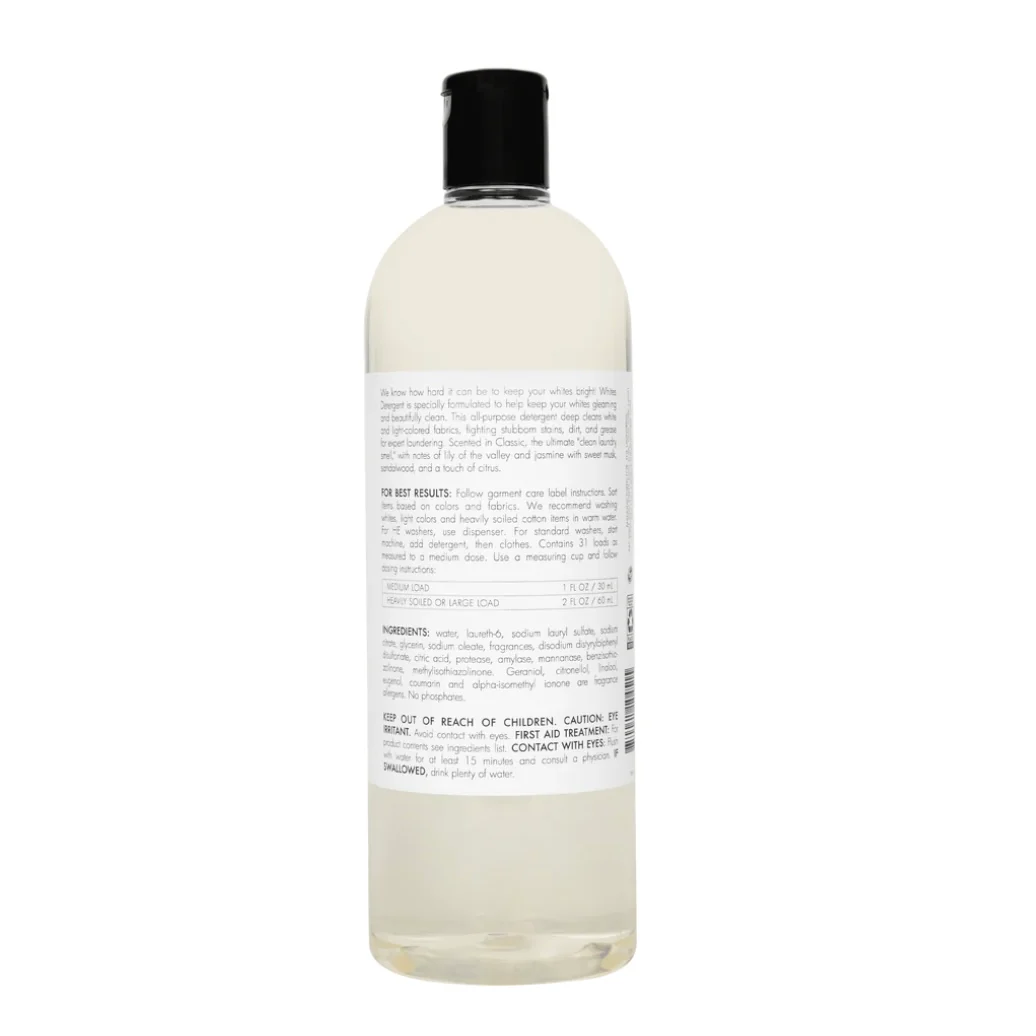 The Laundress Whites Detergent Classic Fragrance ~ 32 oz ~ IN-STORE PURCHASE ONLY - Image 3
