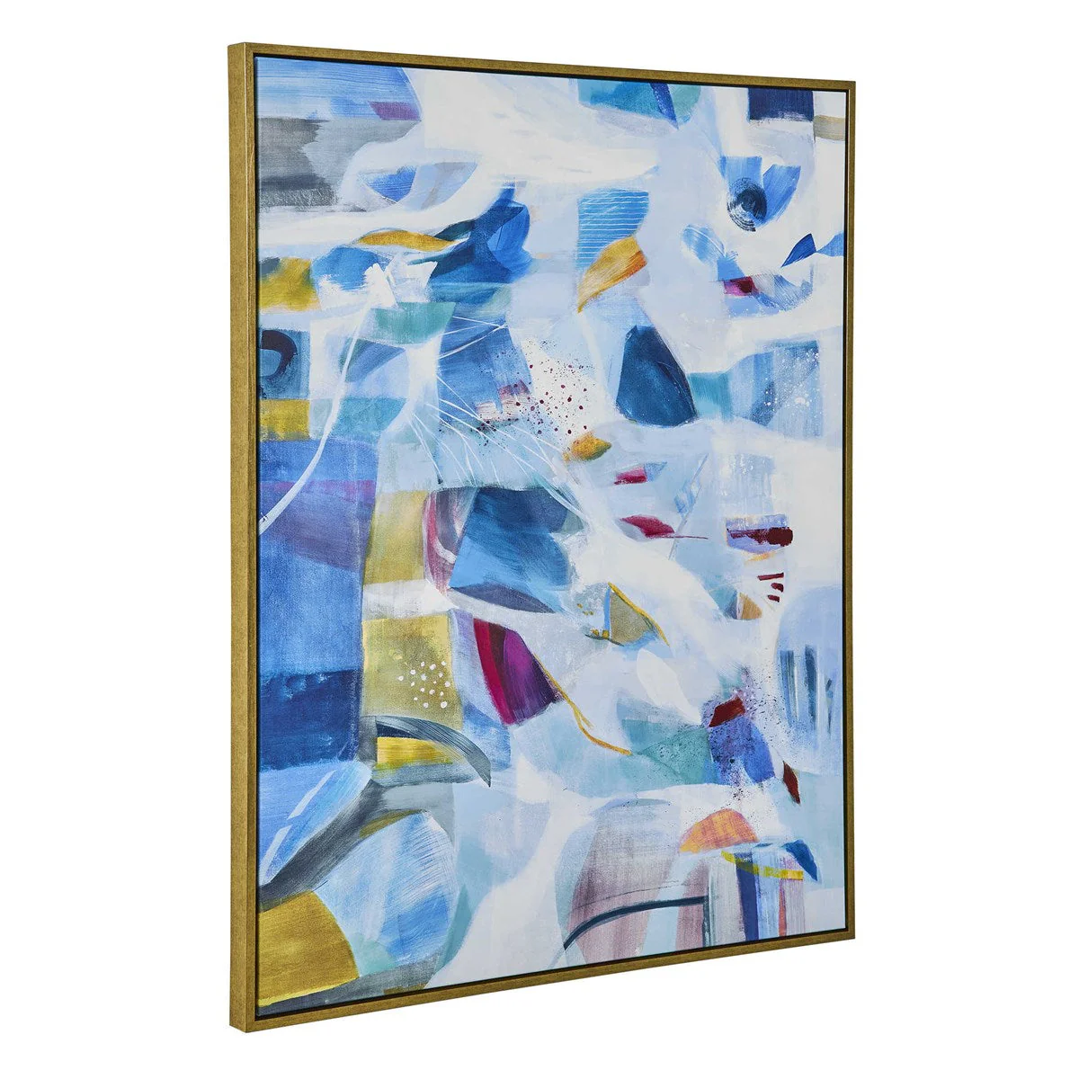 Uttermost The Story Of Water Modern Abstract Framed Canvas - Image 4
