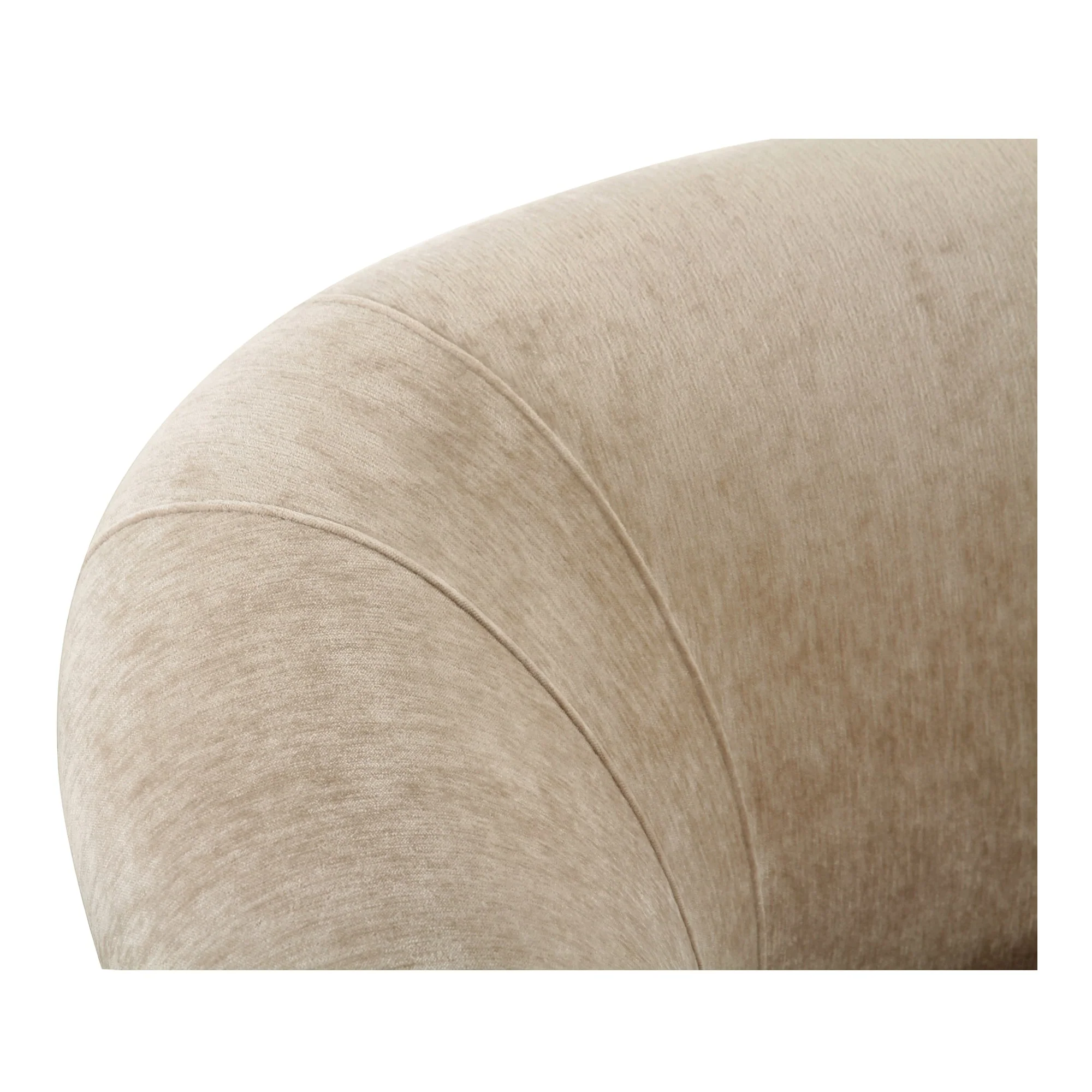 Moe's Home Collection Thora Beige Sofa - Image 7