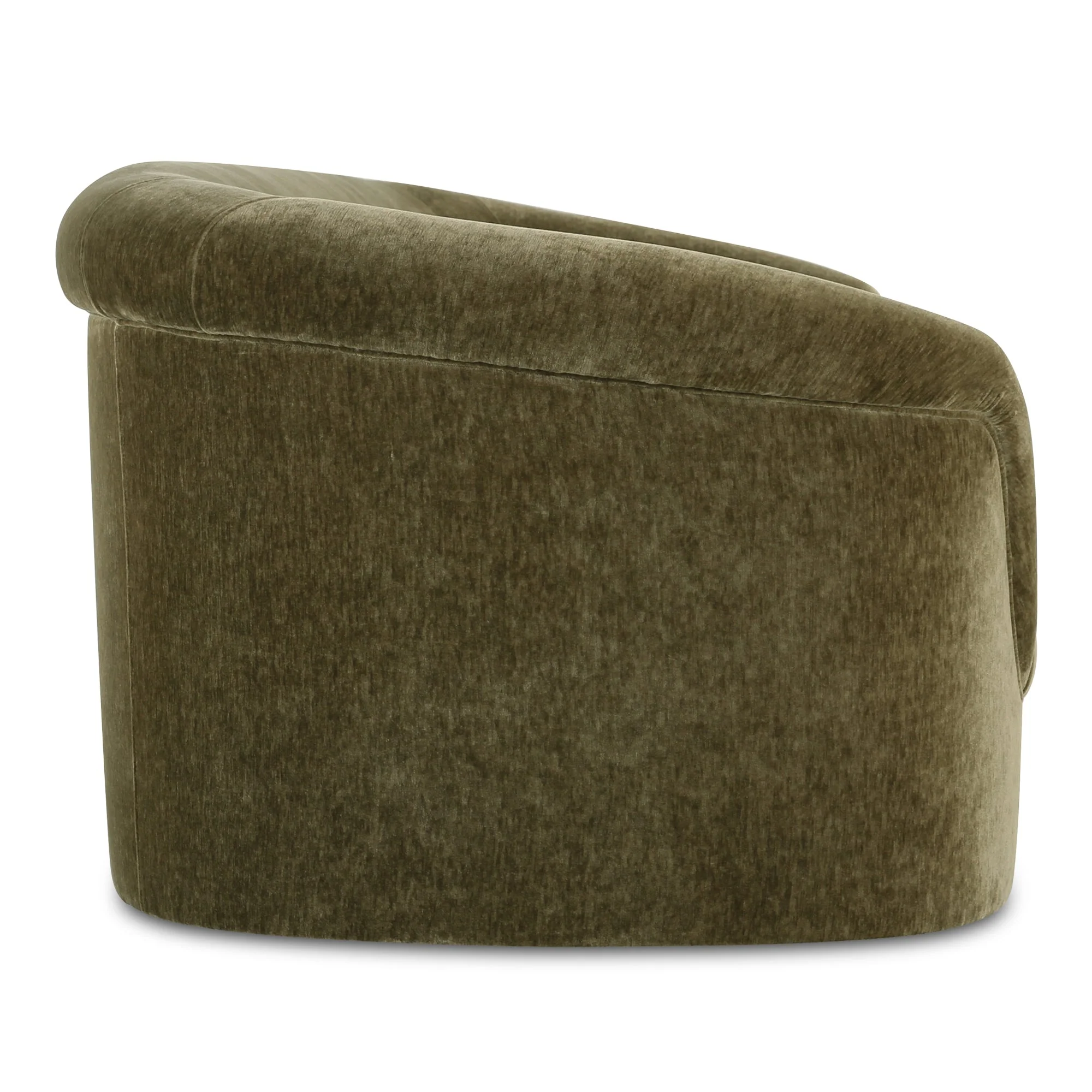 Moe's Home Collection Thora Dark Green Sofa - Image 4