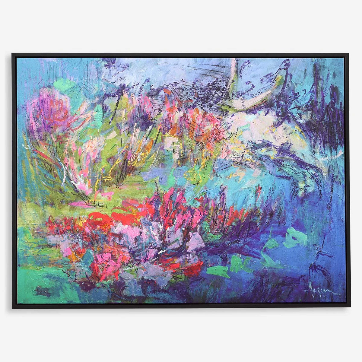 Uttermost Threshold Of A Dream Framed Canvas