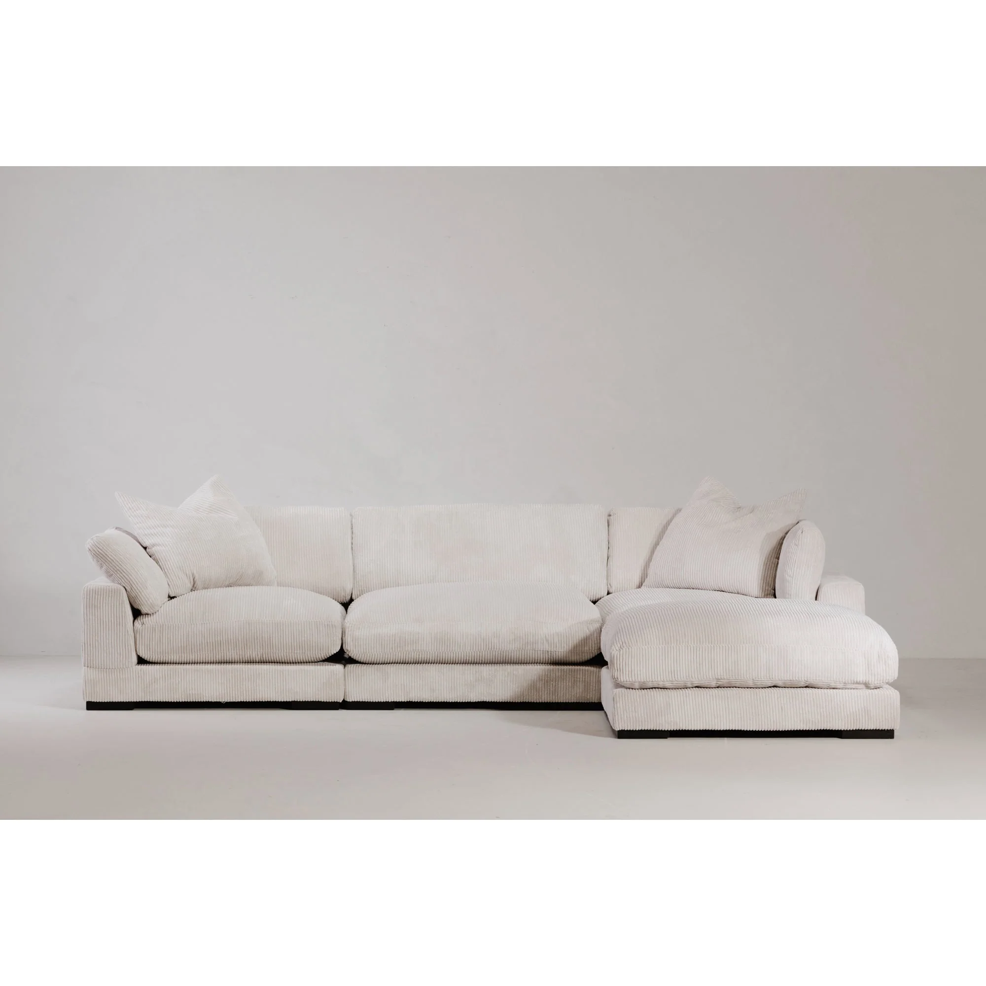 Moe's Home Collection Tumble Lounge Light Brown Modular Sectional - Image 7