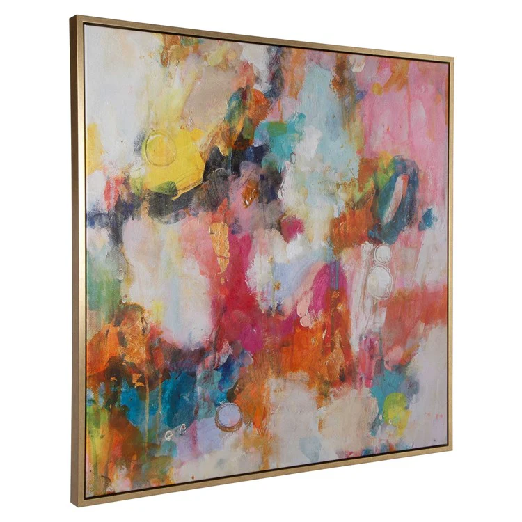 Uttermost A Colorful Mindset Framed Canvas - Image 3