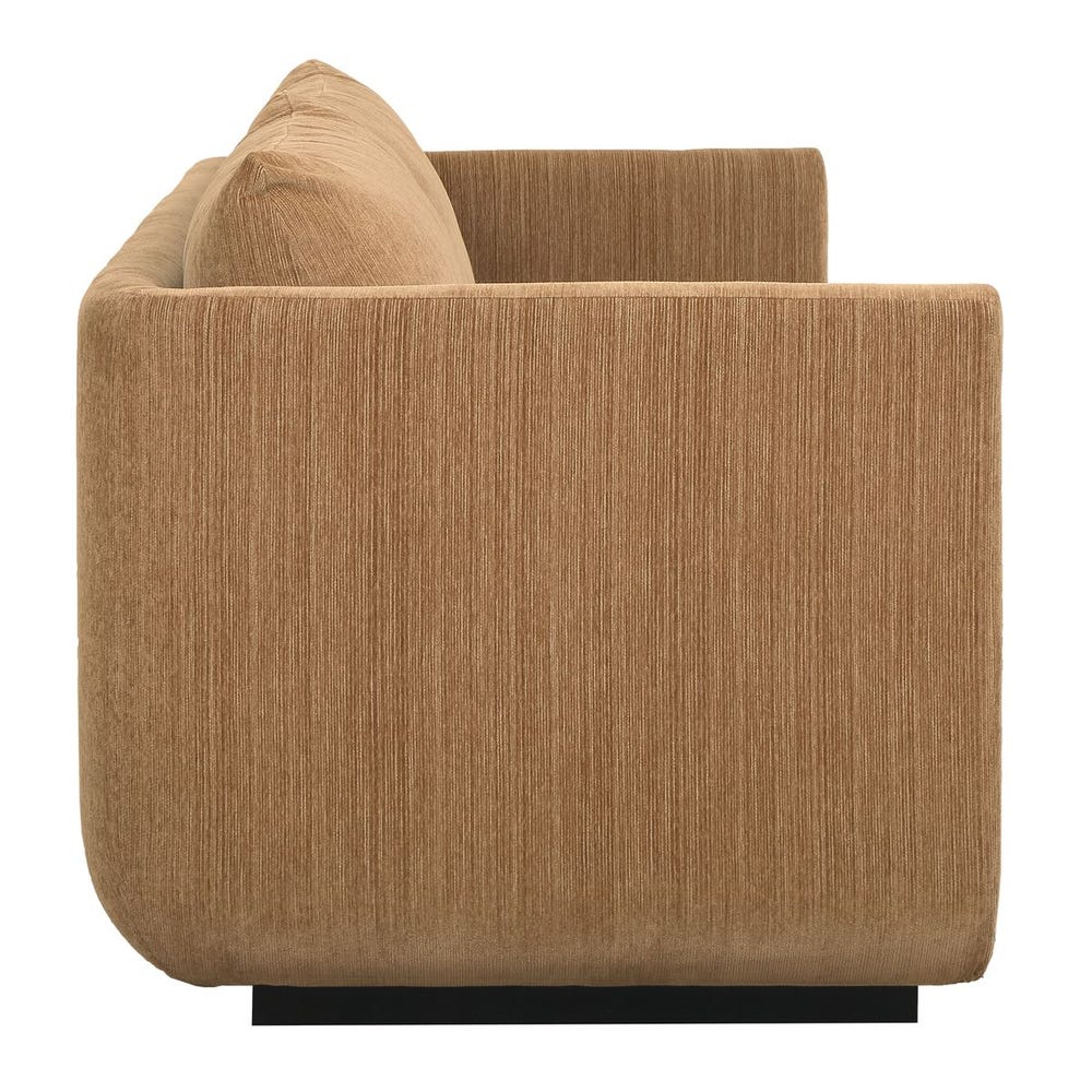 Uttermost Abound Ginger Textured Chenille Sofa - Image 5