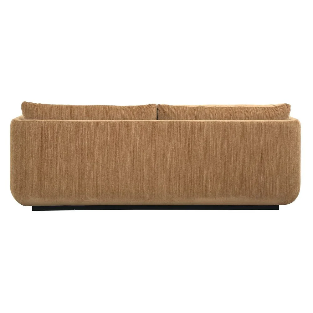 Uttermost Abound Ginger Textured Chenille Sofa - Image 6