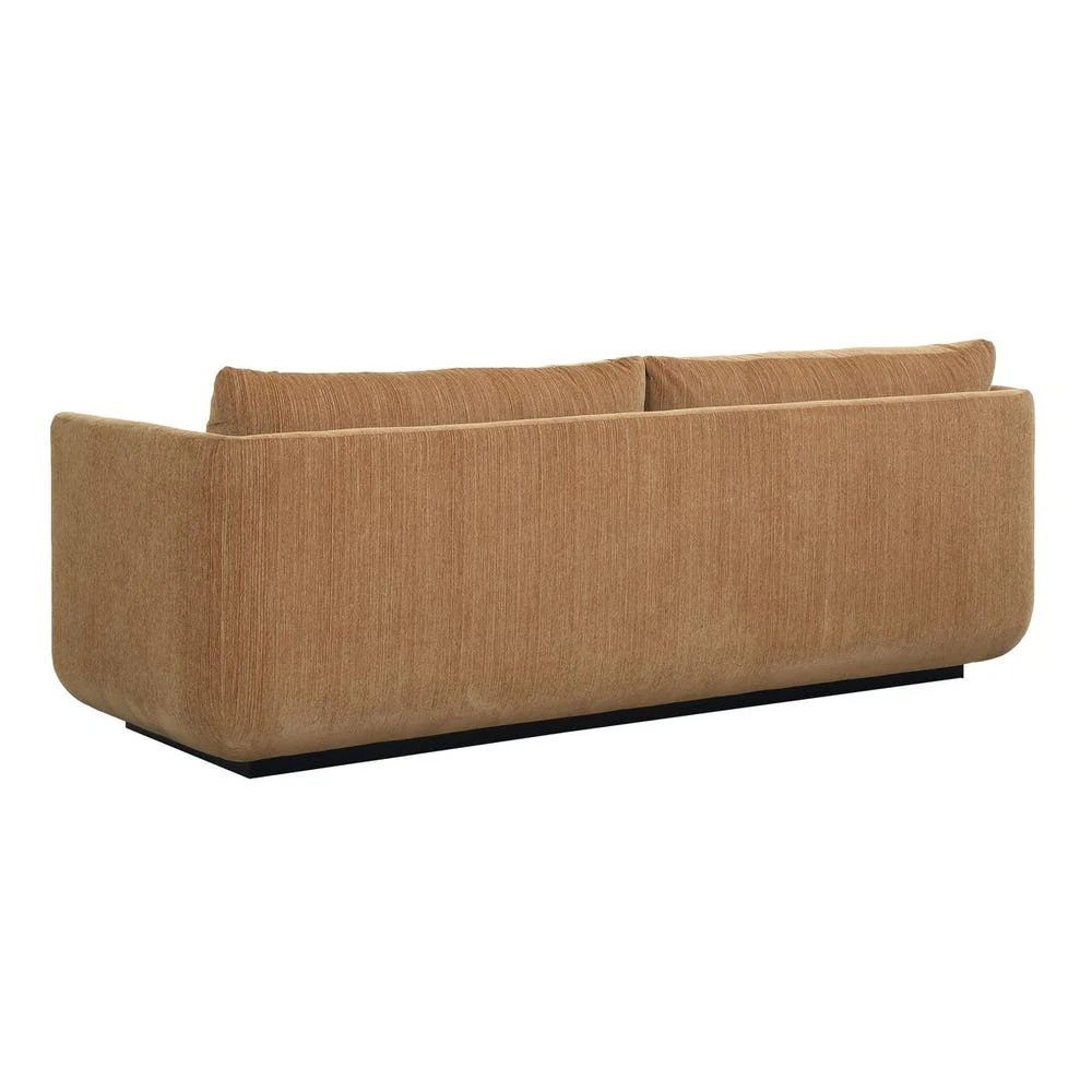 Uttermost Abound Ginger Textured Chenille Sofa - Image 7