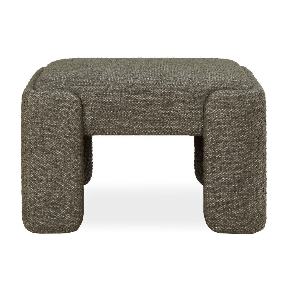 Uttermost Angus Green Boucle Small Bench - Image 3