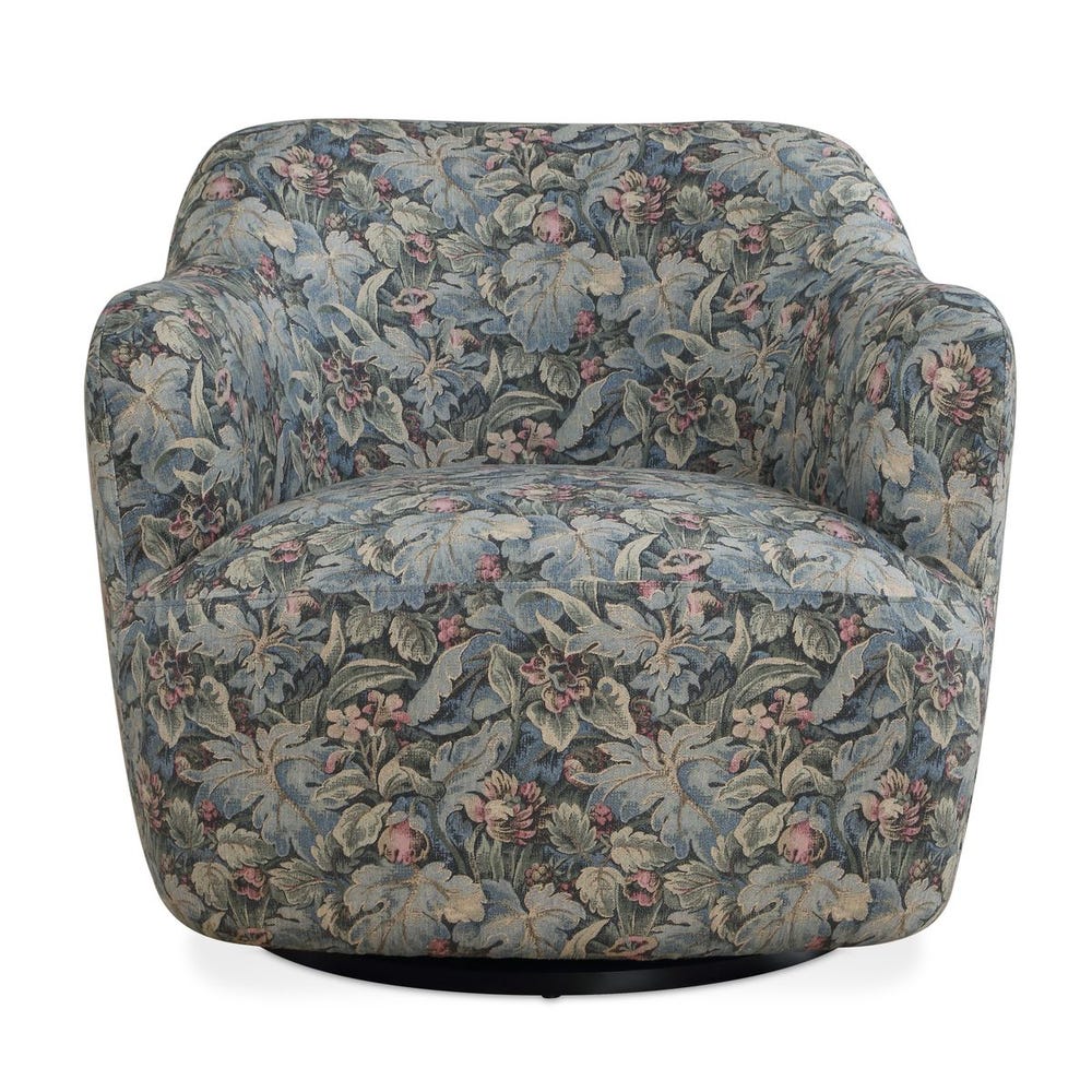 Uttermost Ansel Classic Tapestry Styled Swivel Chair - Image 5